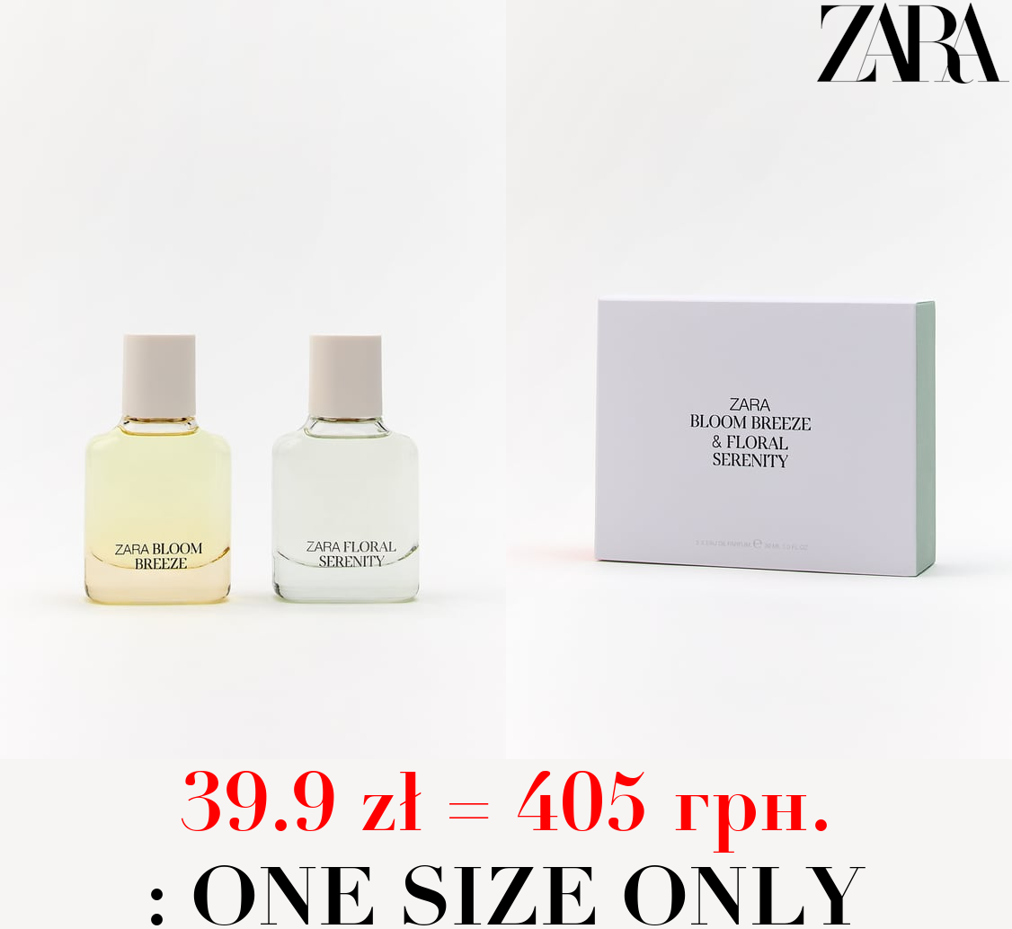 BLOOM BREEZE + FLORAL SERENITY 30 ML / 1.01 oz + 30 ML / 1.01 oz