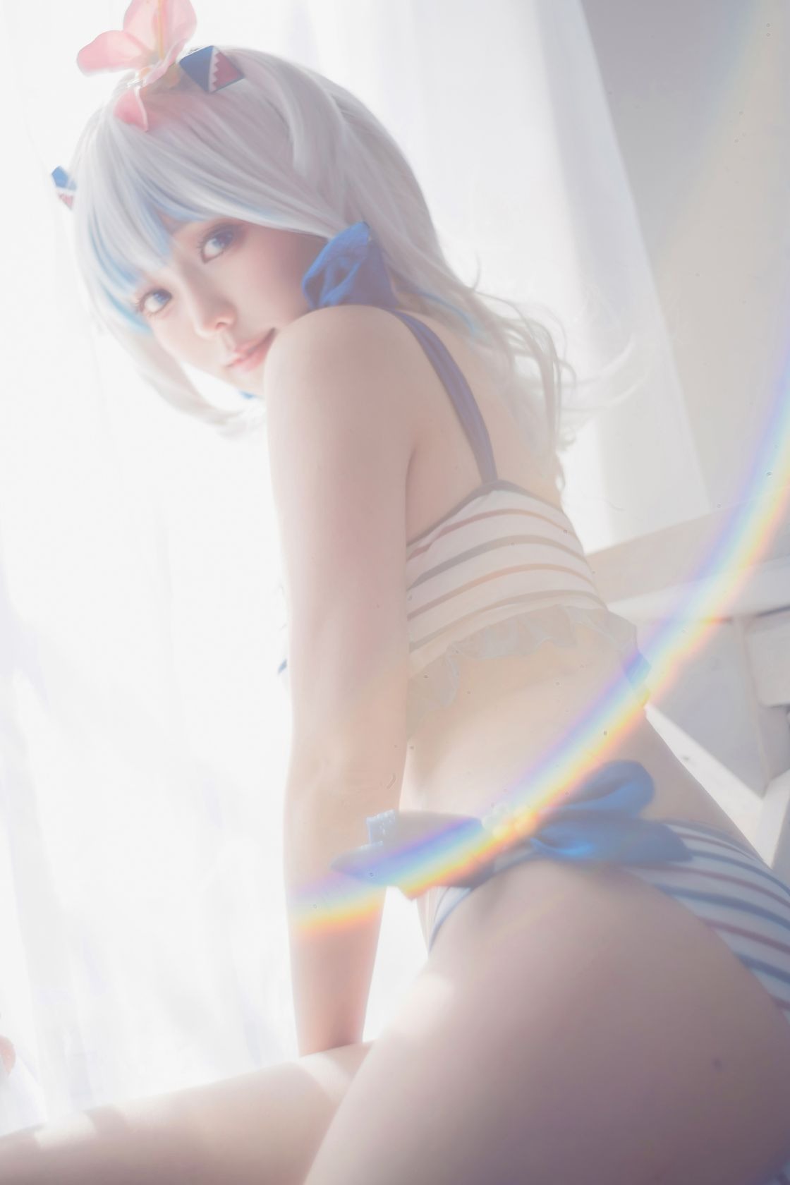 A- Gawr Gura Swimsuit 8