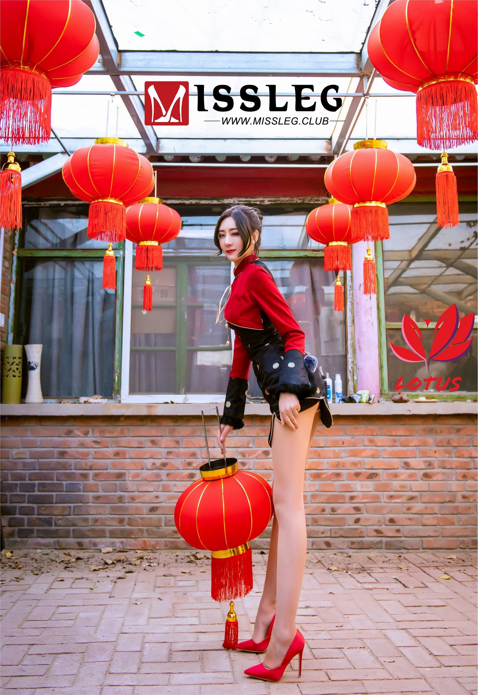 图片[35]-[MISSLEG蜜丝] M004 画院新年单人 熙熙-六色网