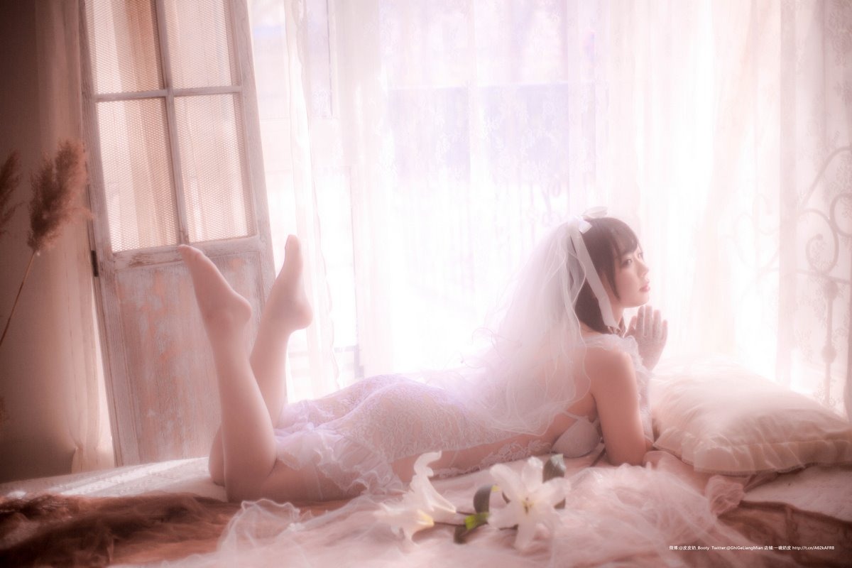 [Cos]皮皮奶-朦胧婚纱[66P] 22
