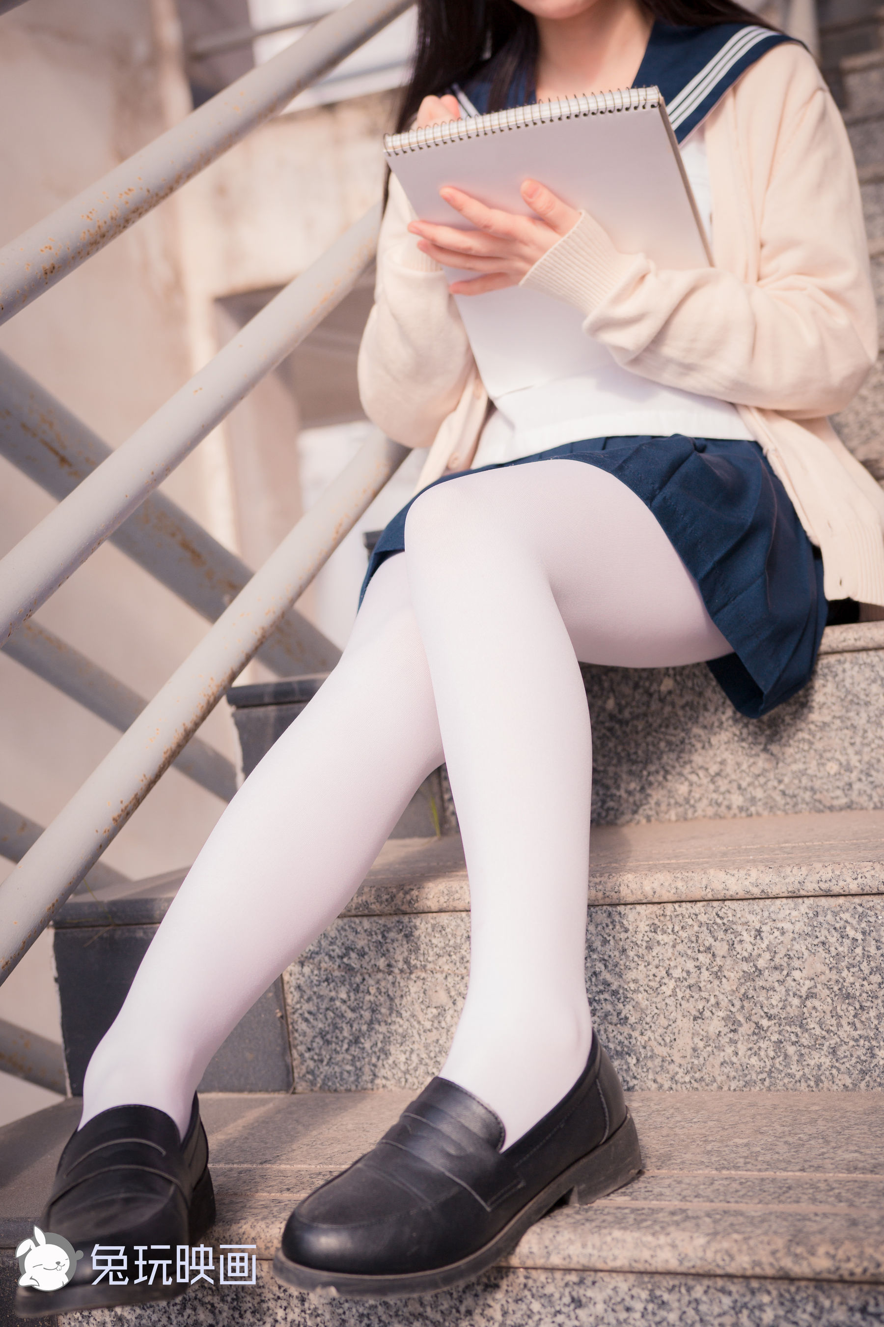 [兔玩映画]_-_白丝眼镜娘-写真图集共42P 8