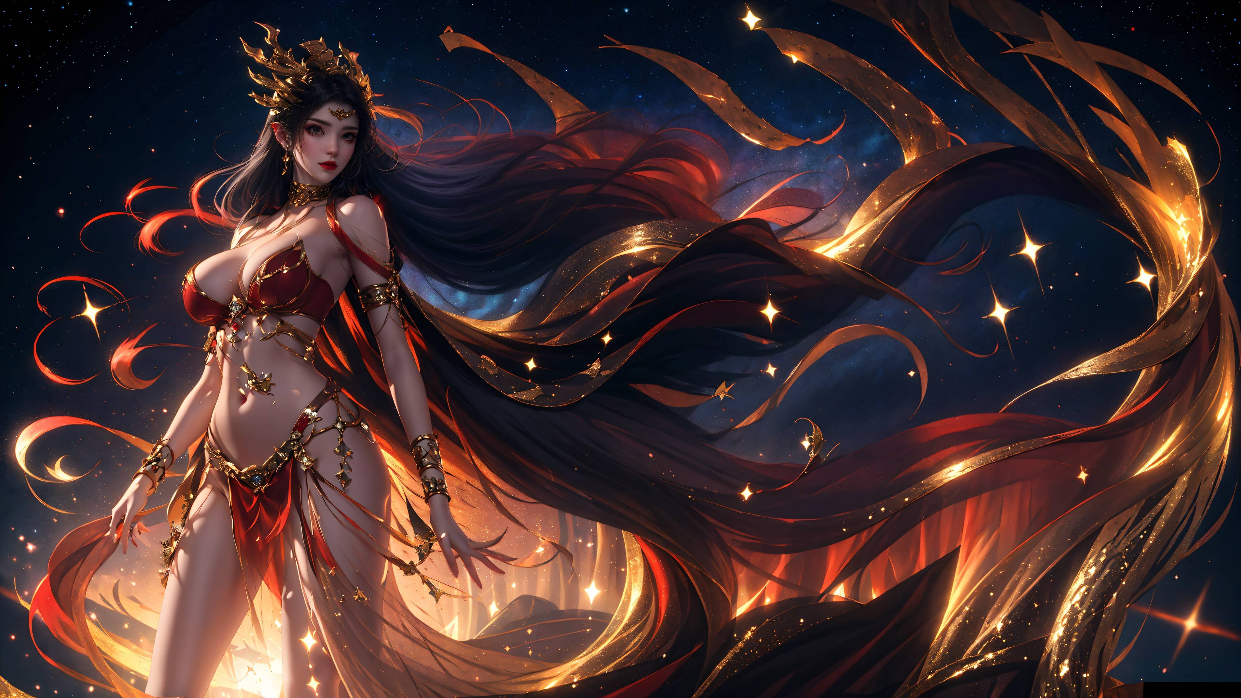 图片[17]-斗破苍穹-美杜莎 飘逸长发-六色网