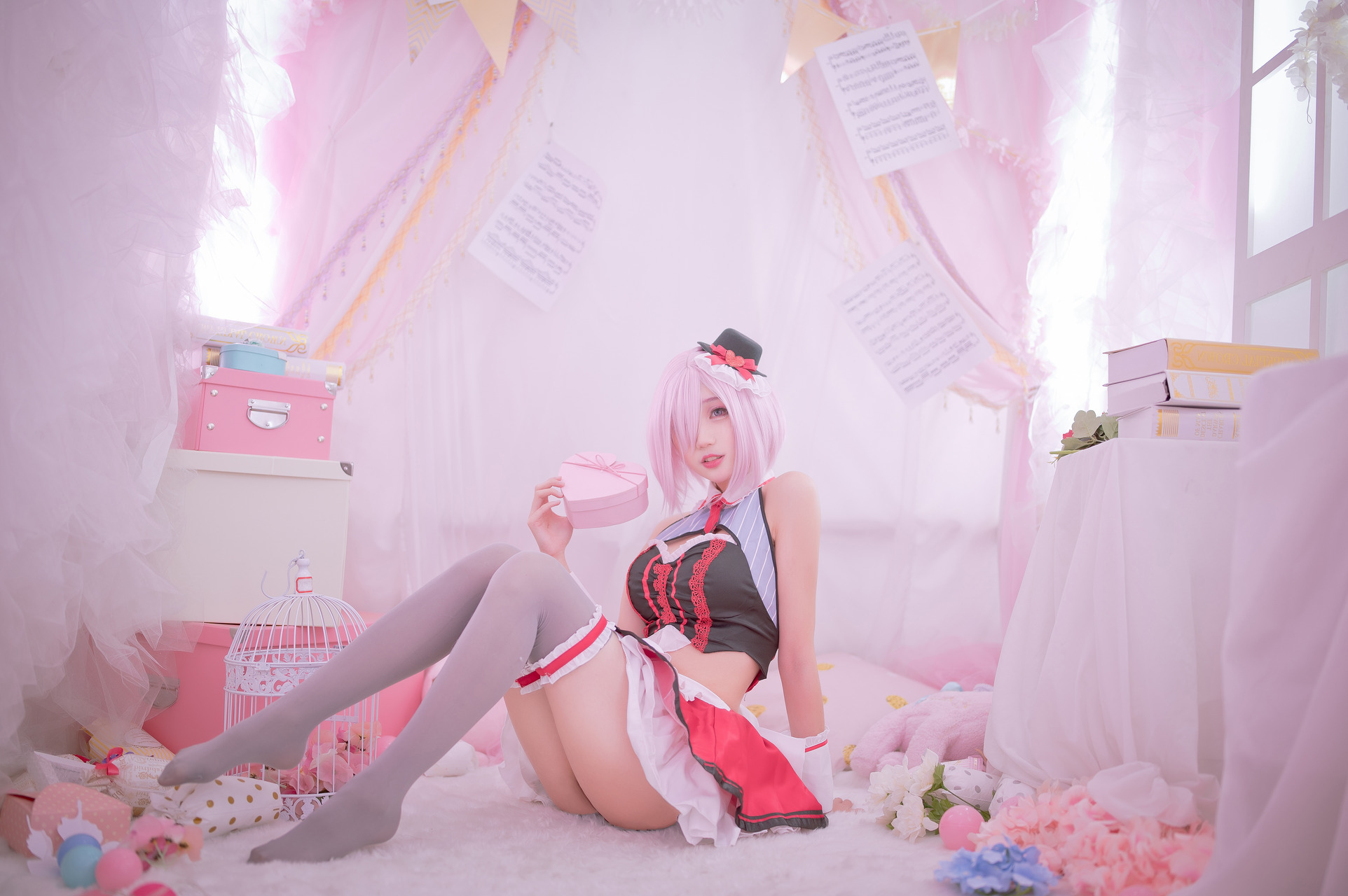 [周叽是可爱兔兔] 玛修情人节 Shielder Mash Kyrielight 22