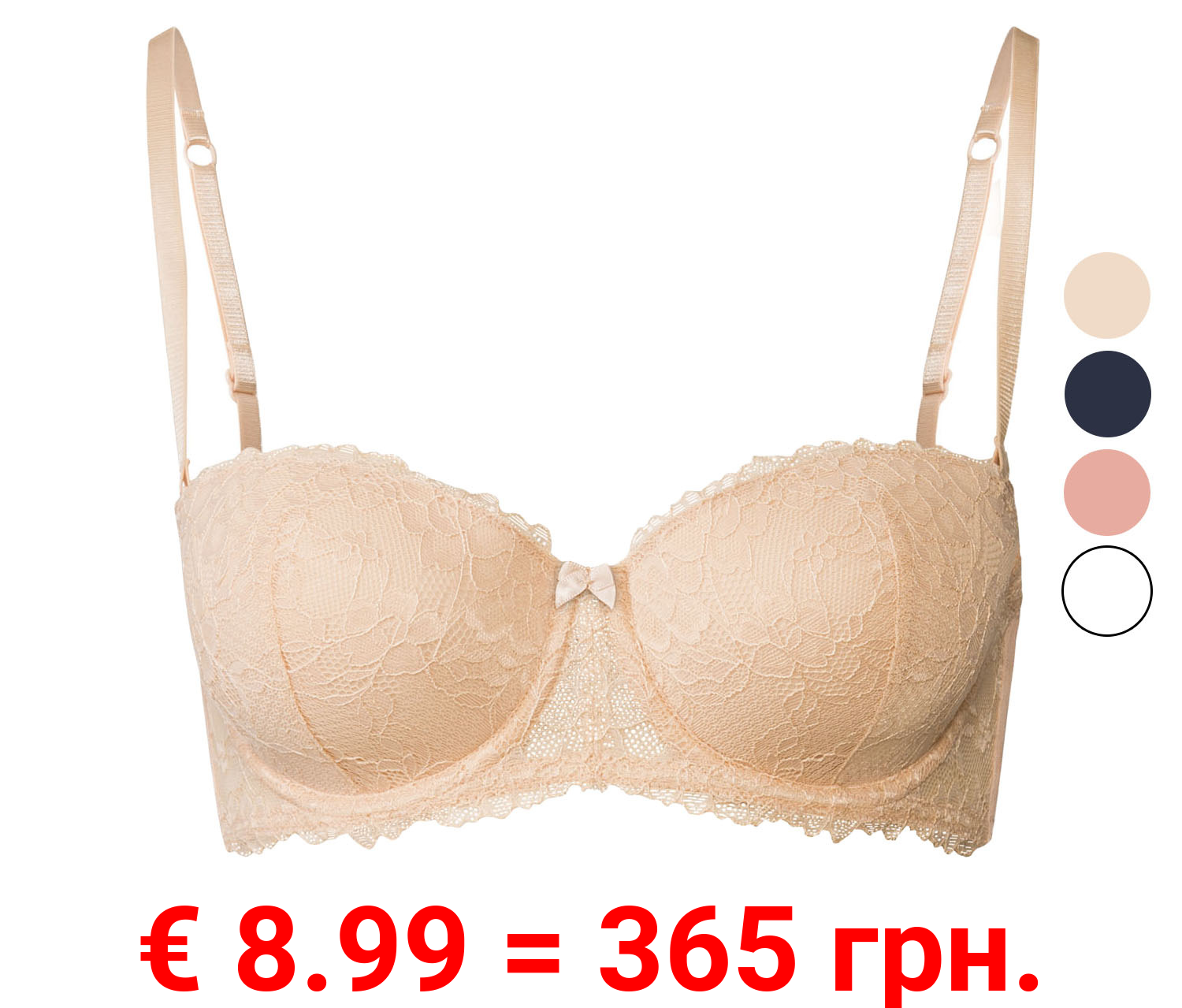 esmara Damen Balconette BH mit eleganter Spitze