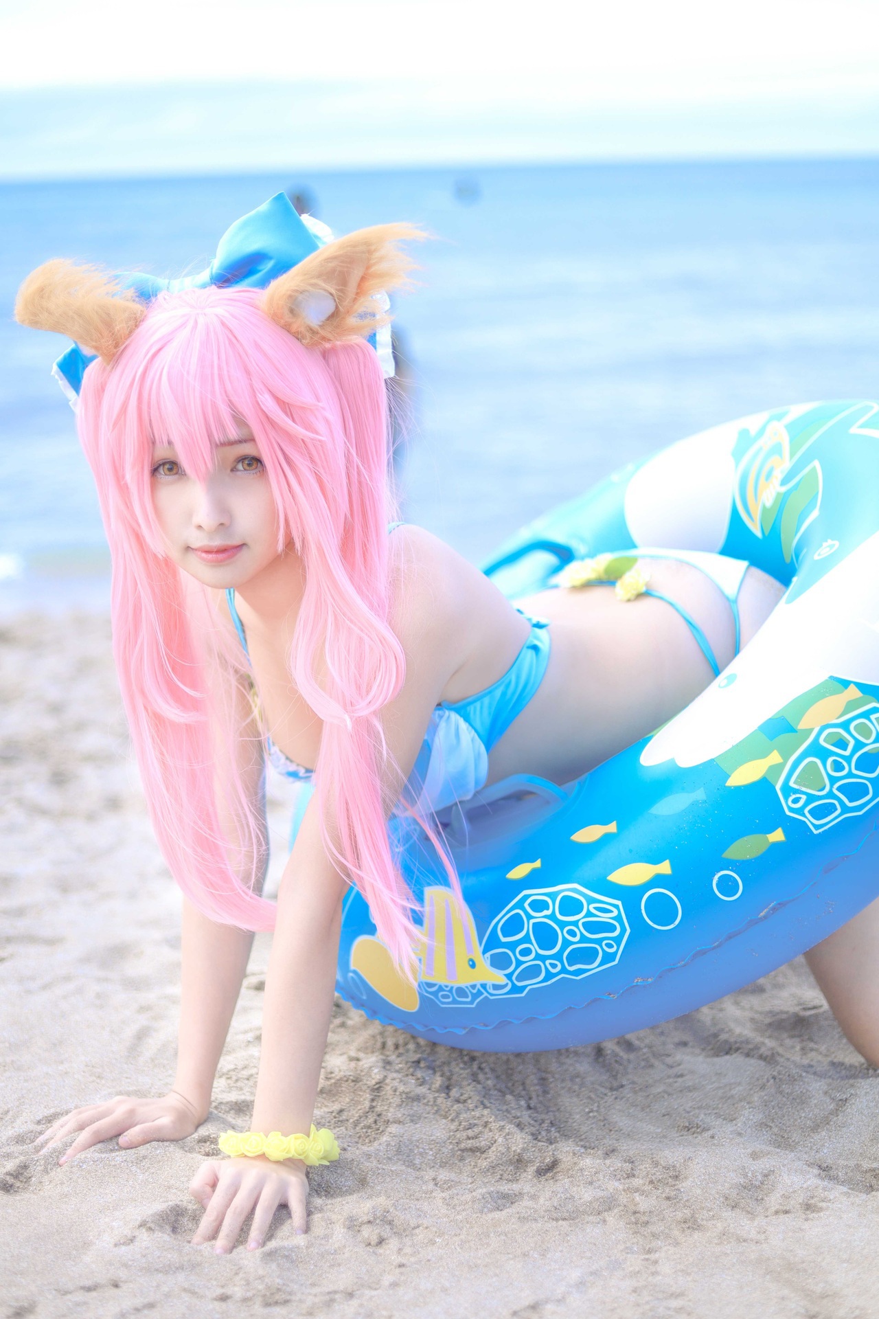 [毛毛喵 momocat] Tamamo no Mae Ver.Swimsuit 7