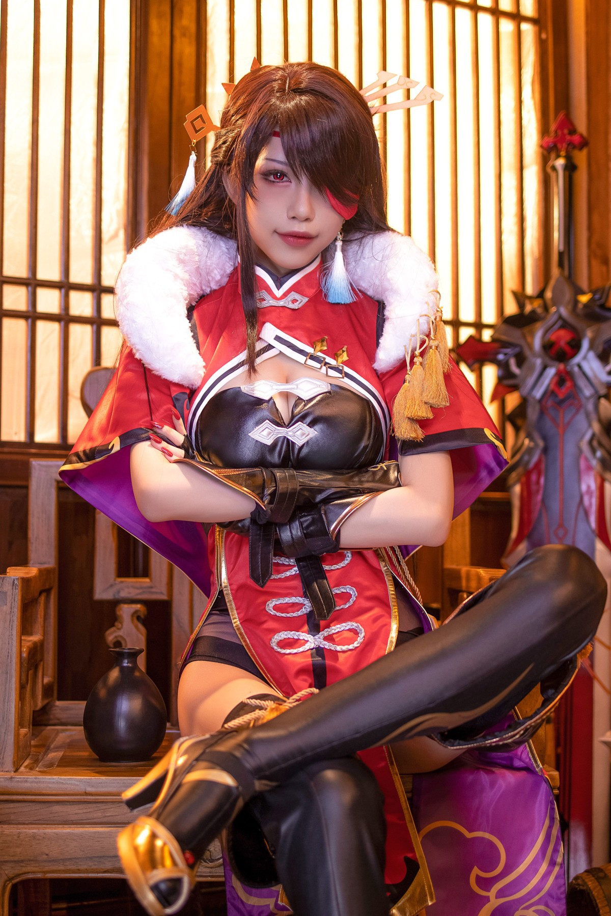 Cosplay 水淼Aqua 北斗凝光 Set.01 1