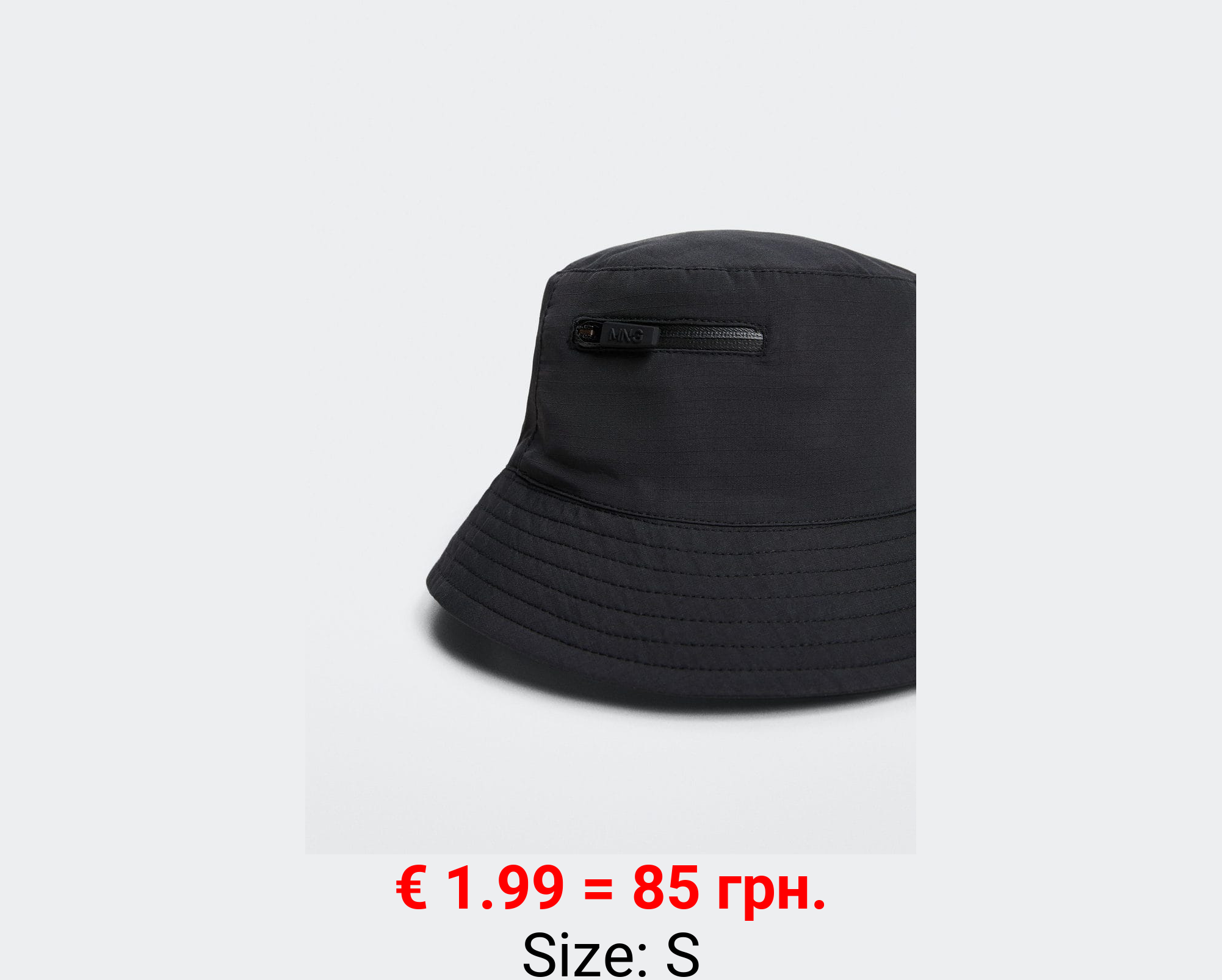 Gorro bucket cremallera