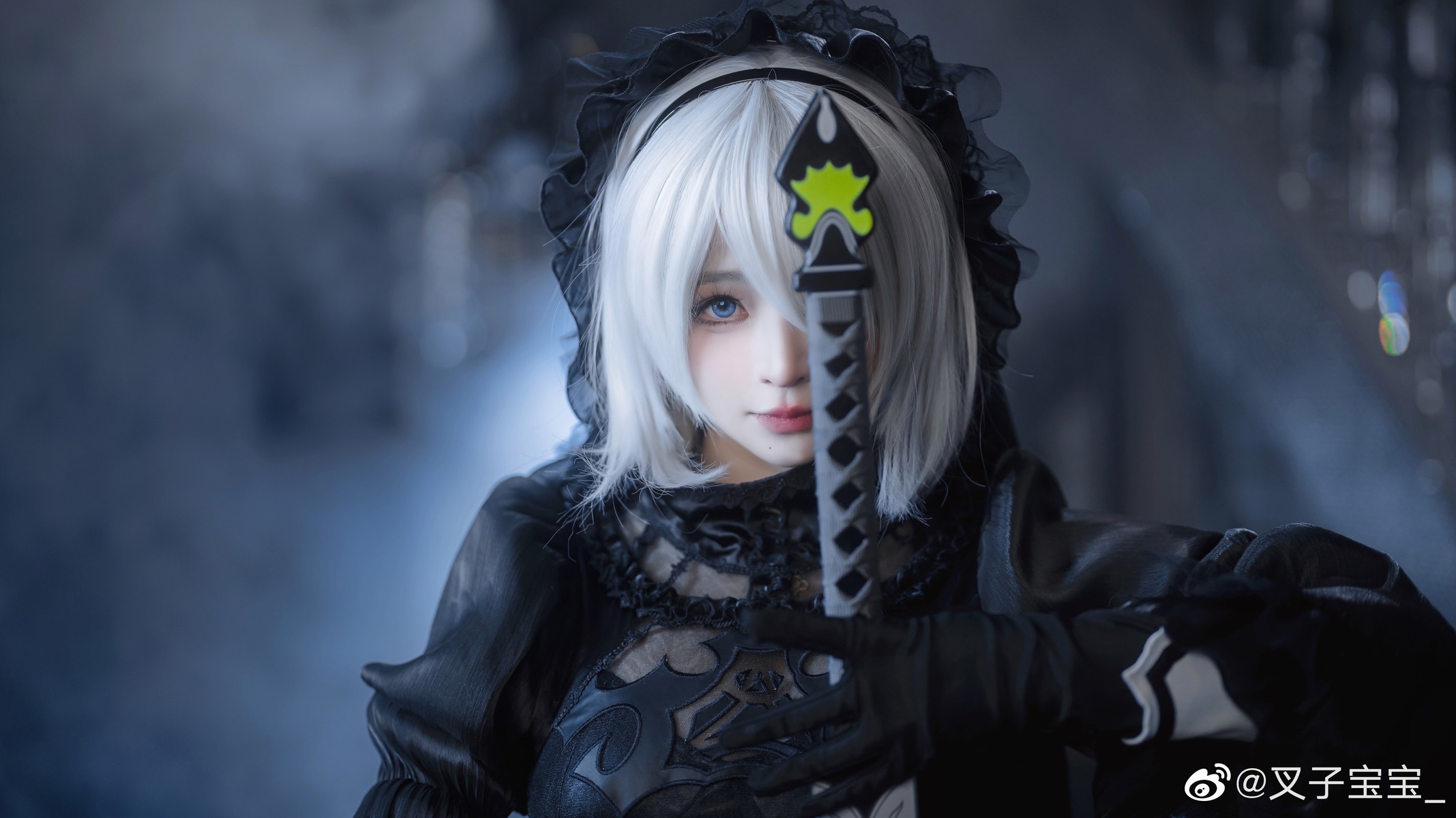 叉子宝宝 Cosplay 2B 尼尔机械纪元 17