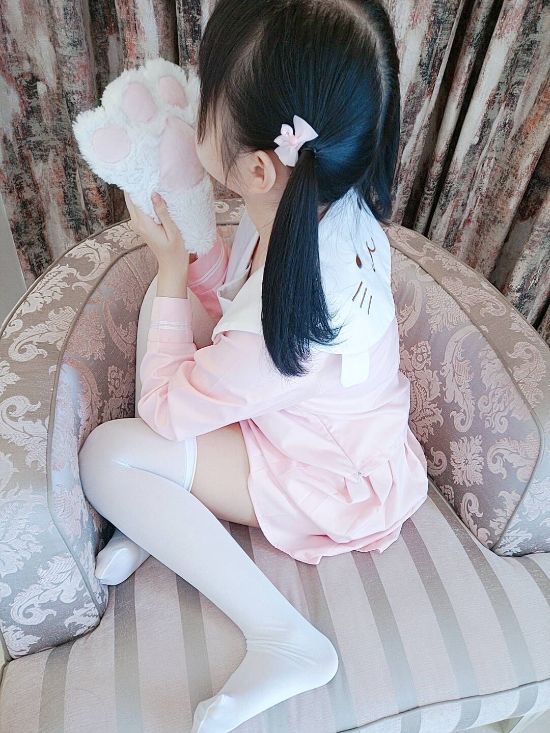 赛高淋酱-JK粉色少女系 28