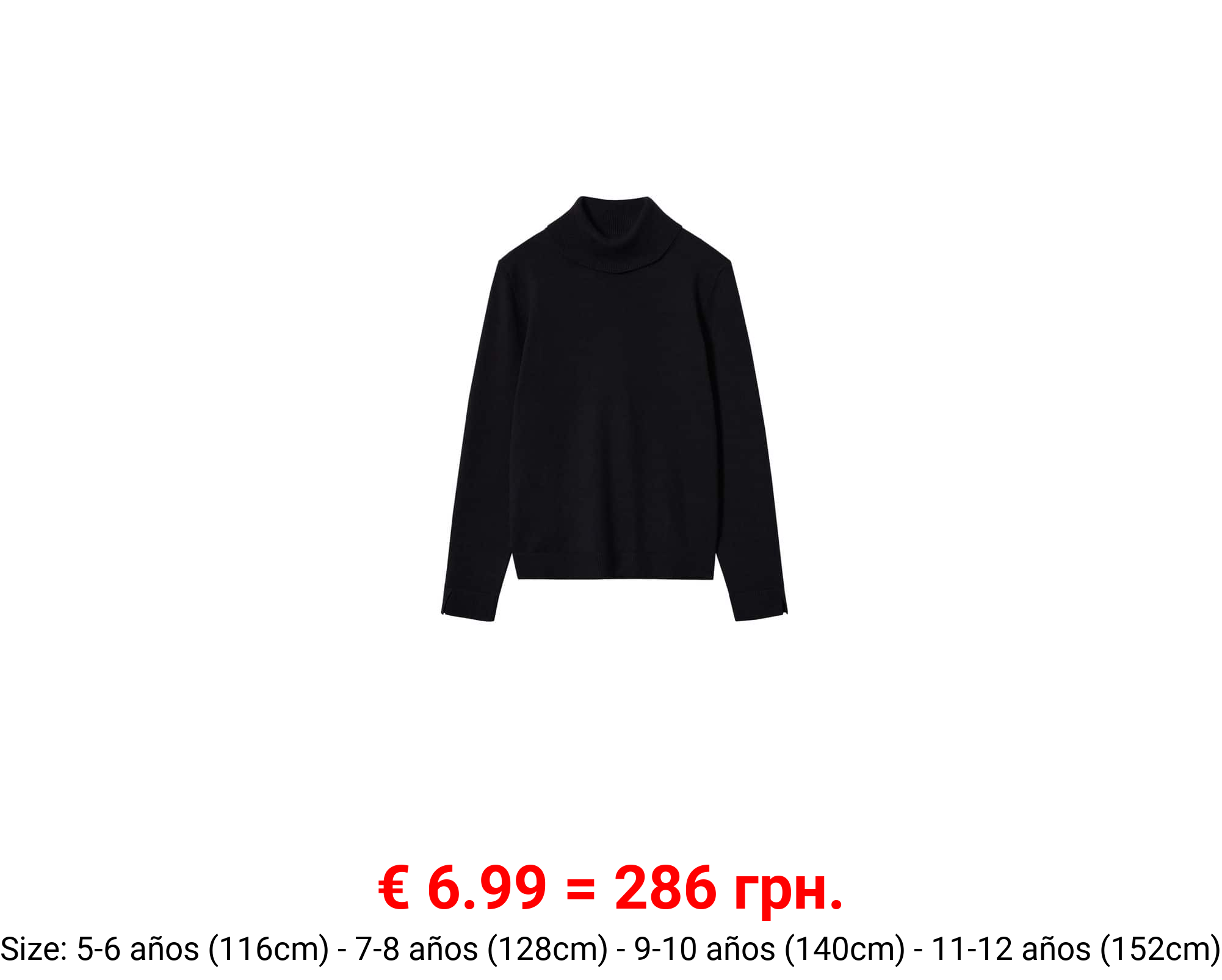 Jersey cuello vuelto