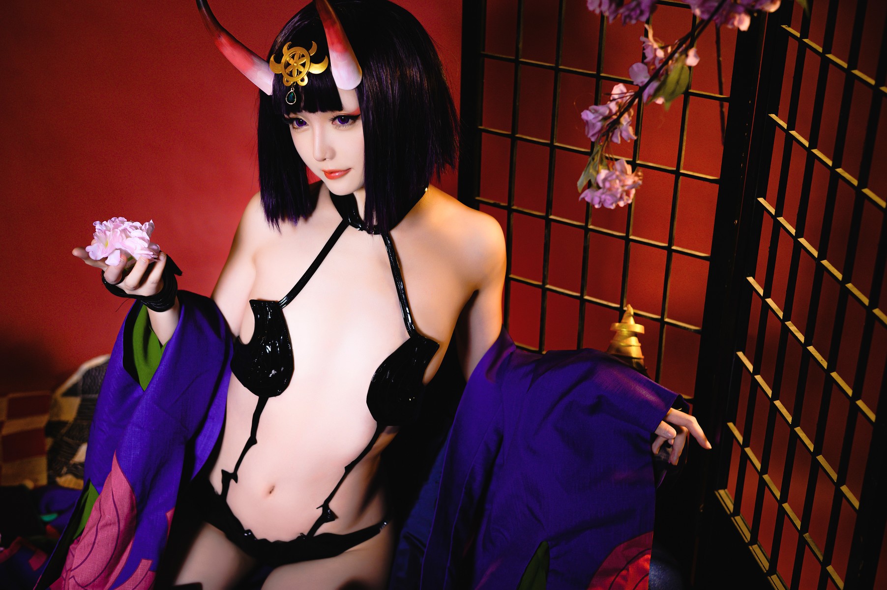 Cosplay 星之迟迟Hoshilily 酒吞原皮 7