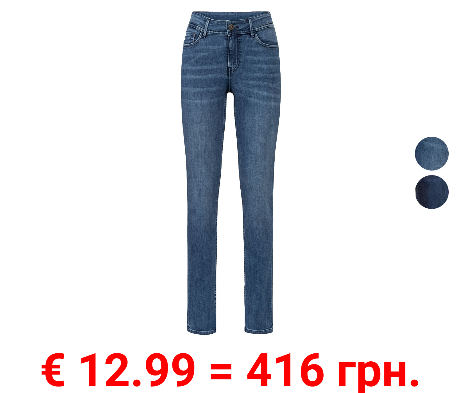 ESMARA® Jeans Damen, Straight Fit