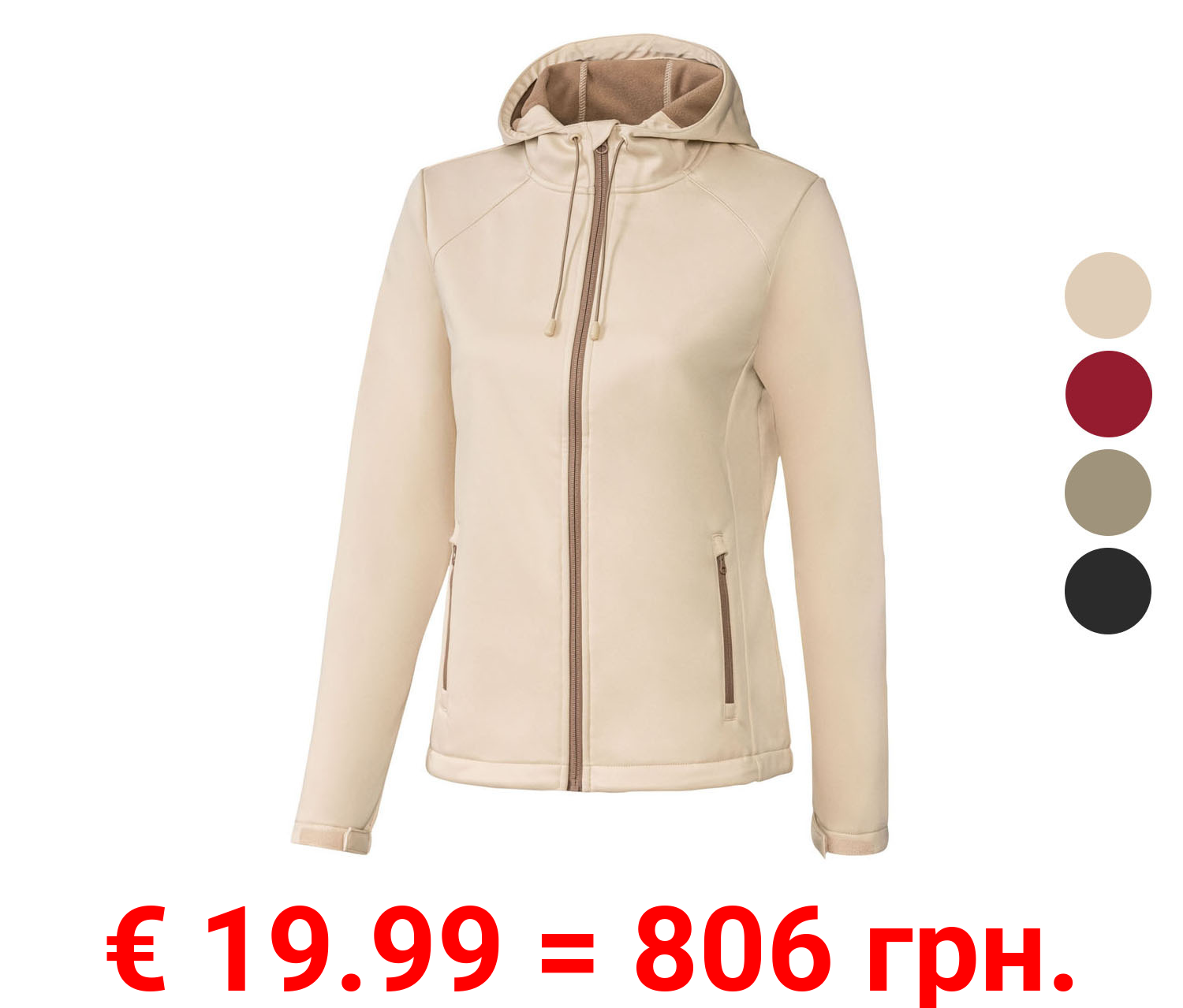 Rocktrail Damen Softshell Jacke, aus atmungsaktivem Funktionsmaterial