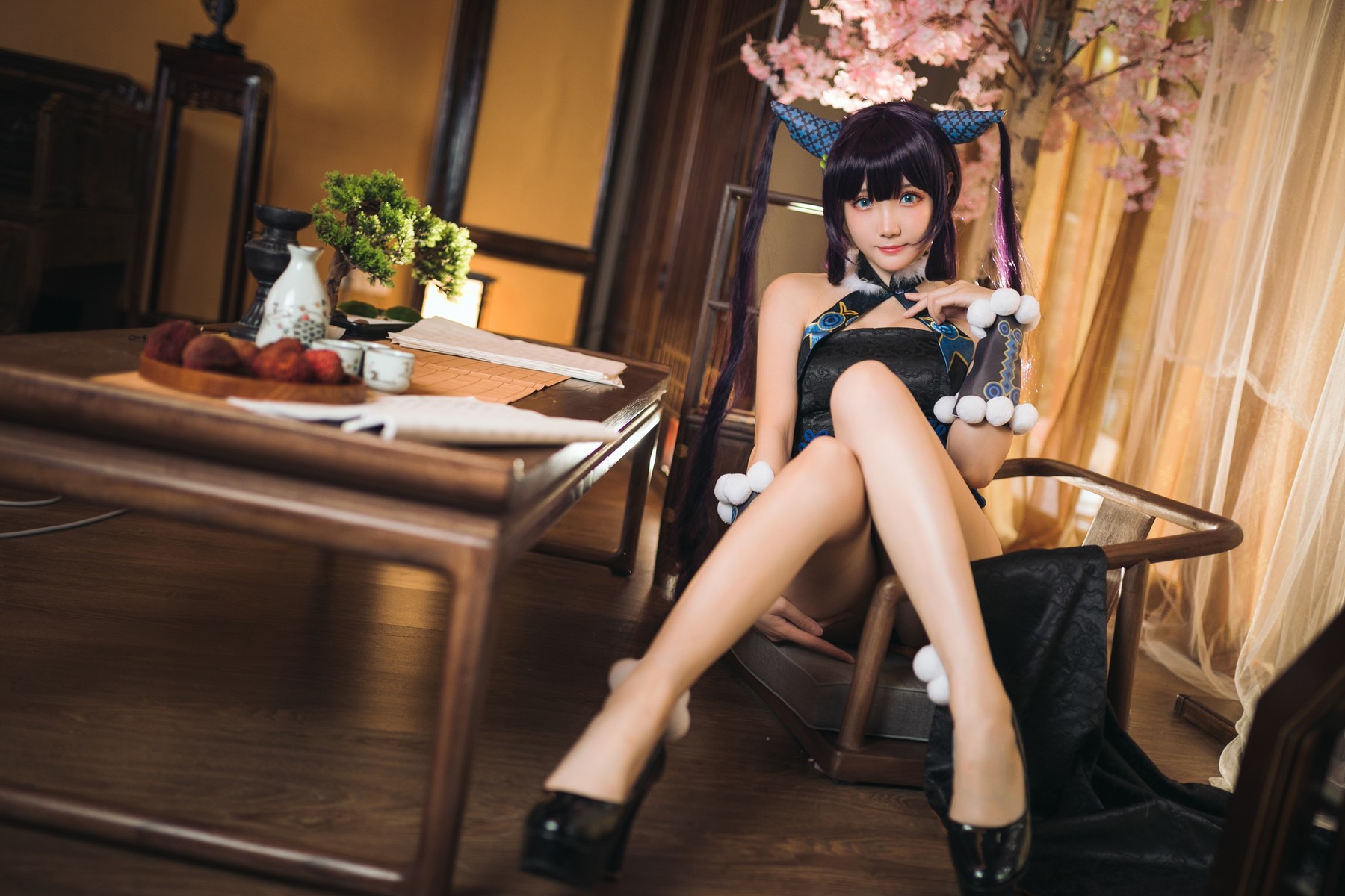 Cosplay 瓜希酱 杨贵妃 23