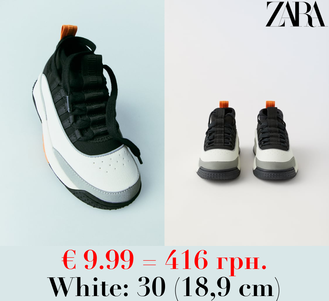 KIDS/ SOCK-STYLE HIGH-TOP SNEAKERS