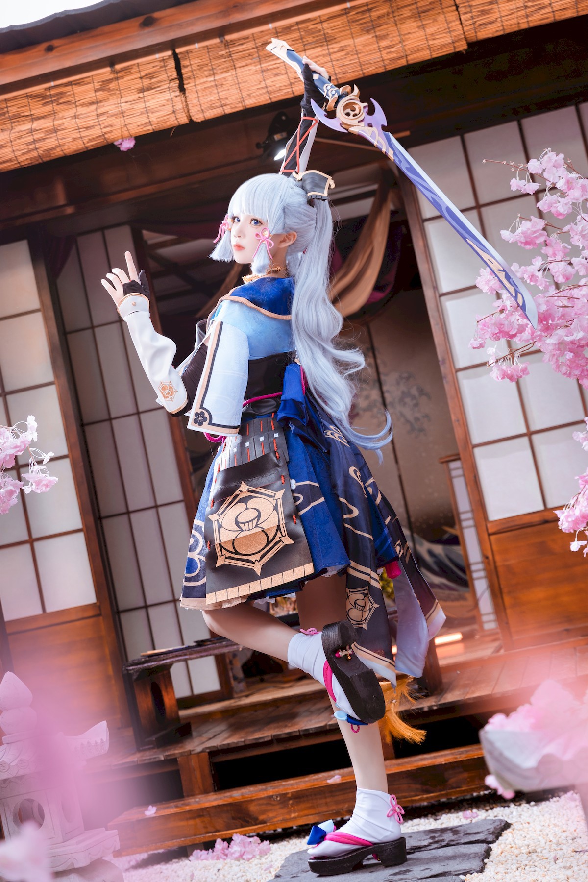 Cosplay 桜桃喵 神里绫华 Ayaka Kamisato 4