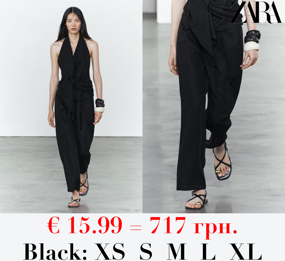 ZW COLLECTION PYJAMA-STYLE TROUSERS