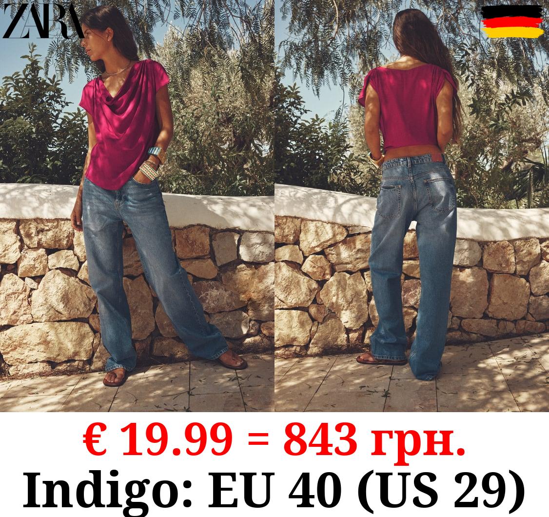 Z1975 STRAIGHT-FIT HIGH-WAIST LONG LENGTH JEANS