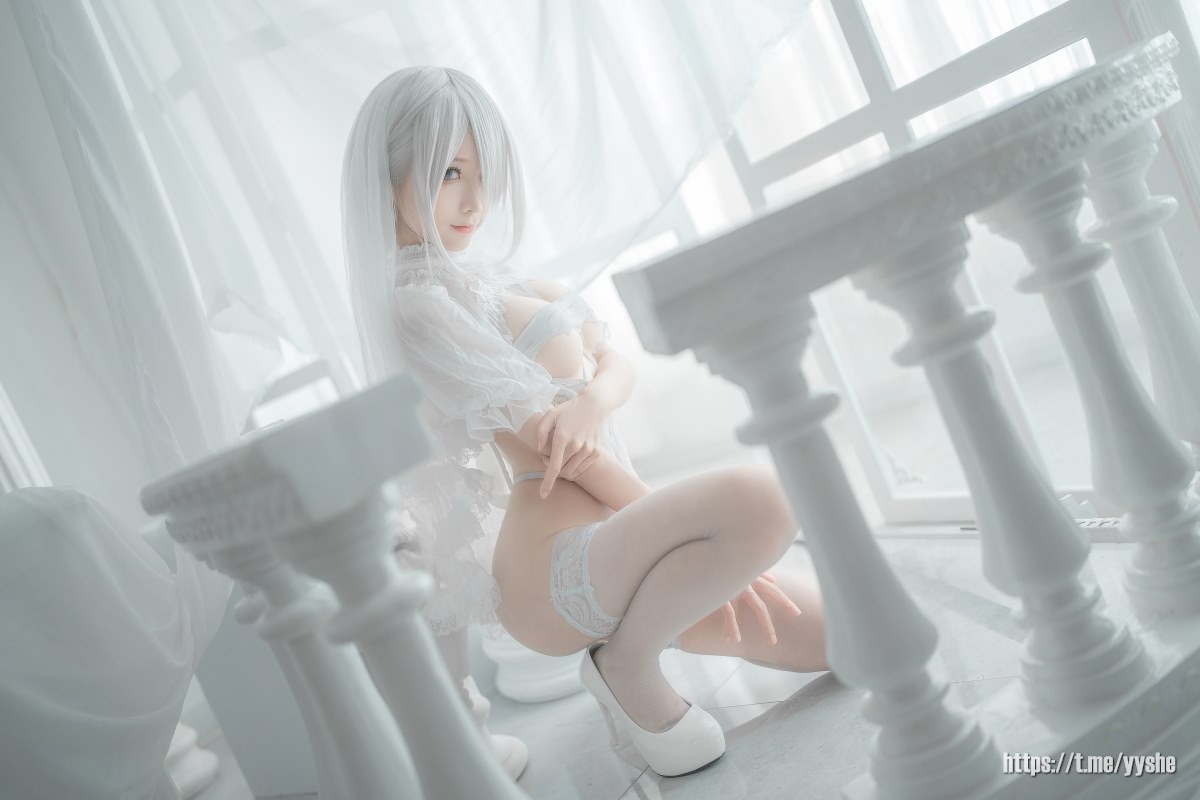 蠢沫沫 - 2B 白婚纱 [59P] 49