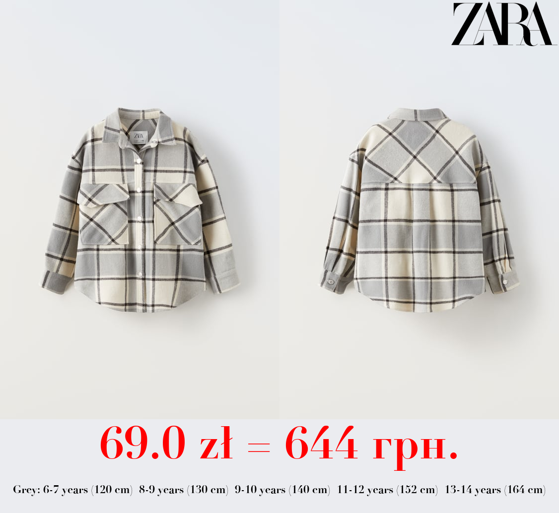 CHECK OVERSHIRT