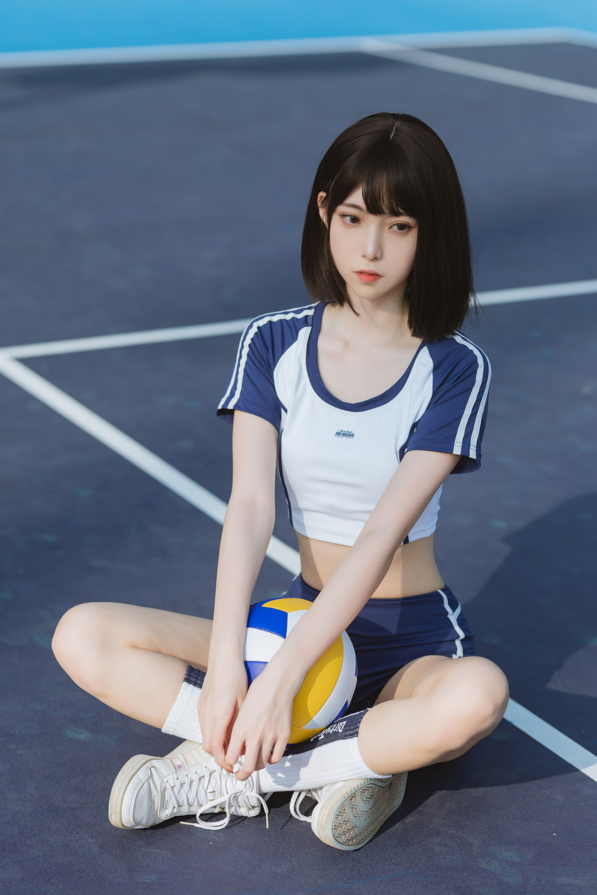 Cosplay 许岚 夏日运动服 32