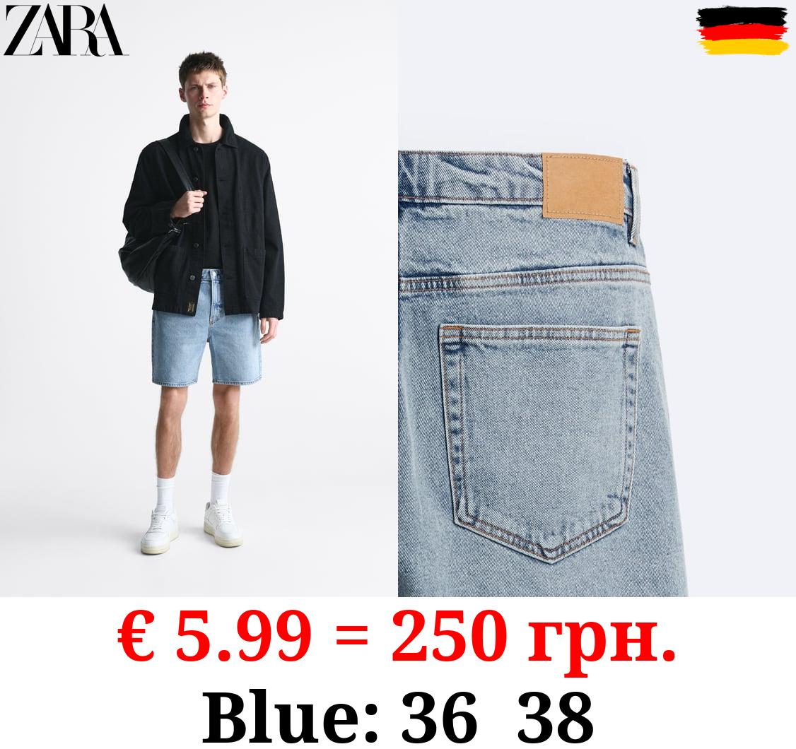 BASIC DENIM BERMUDA SHORTS