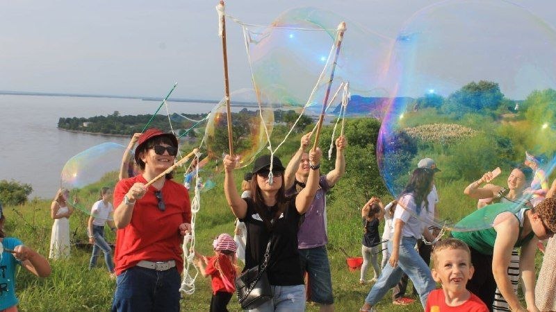 Фестиваль мыльных пузырей пройдет в Хабаровске