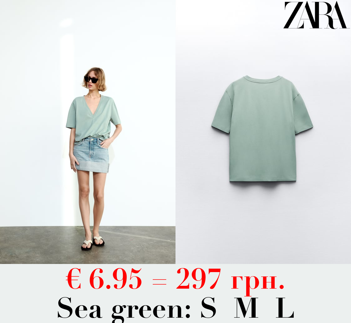 BASIC COTTON T-SHIRT