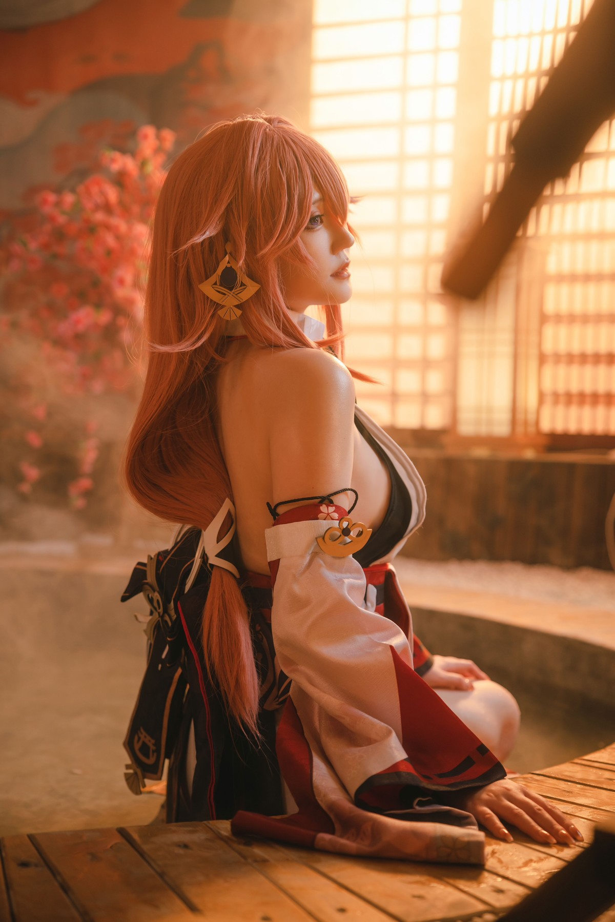 蛋黄mayo Cosplay 八重神子 32