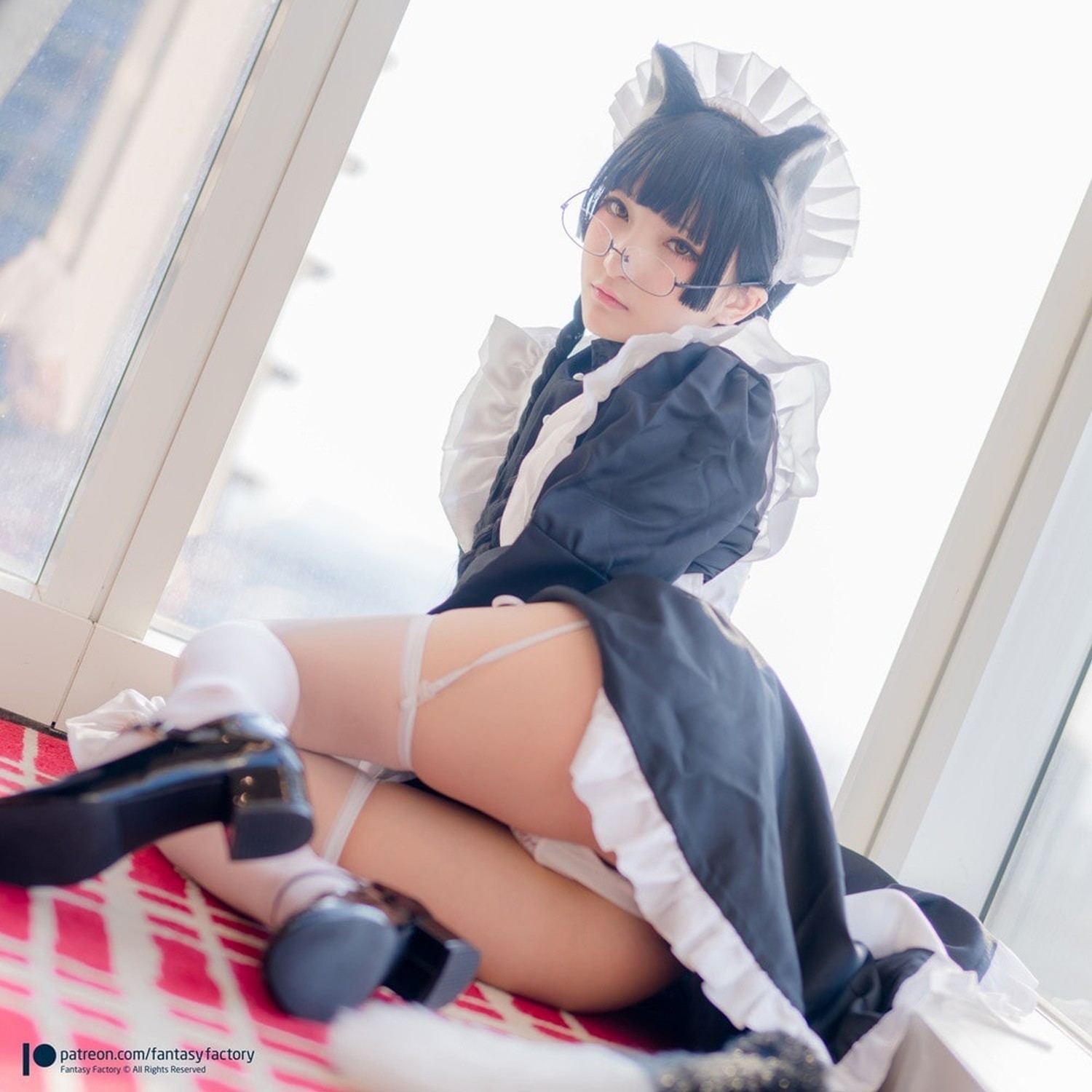 [網路收集系列] Sexy Neko Maid Cosplay 41