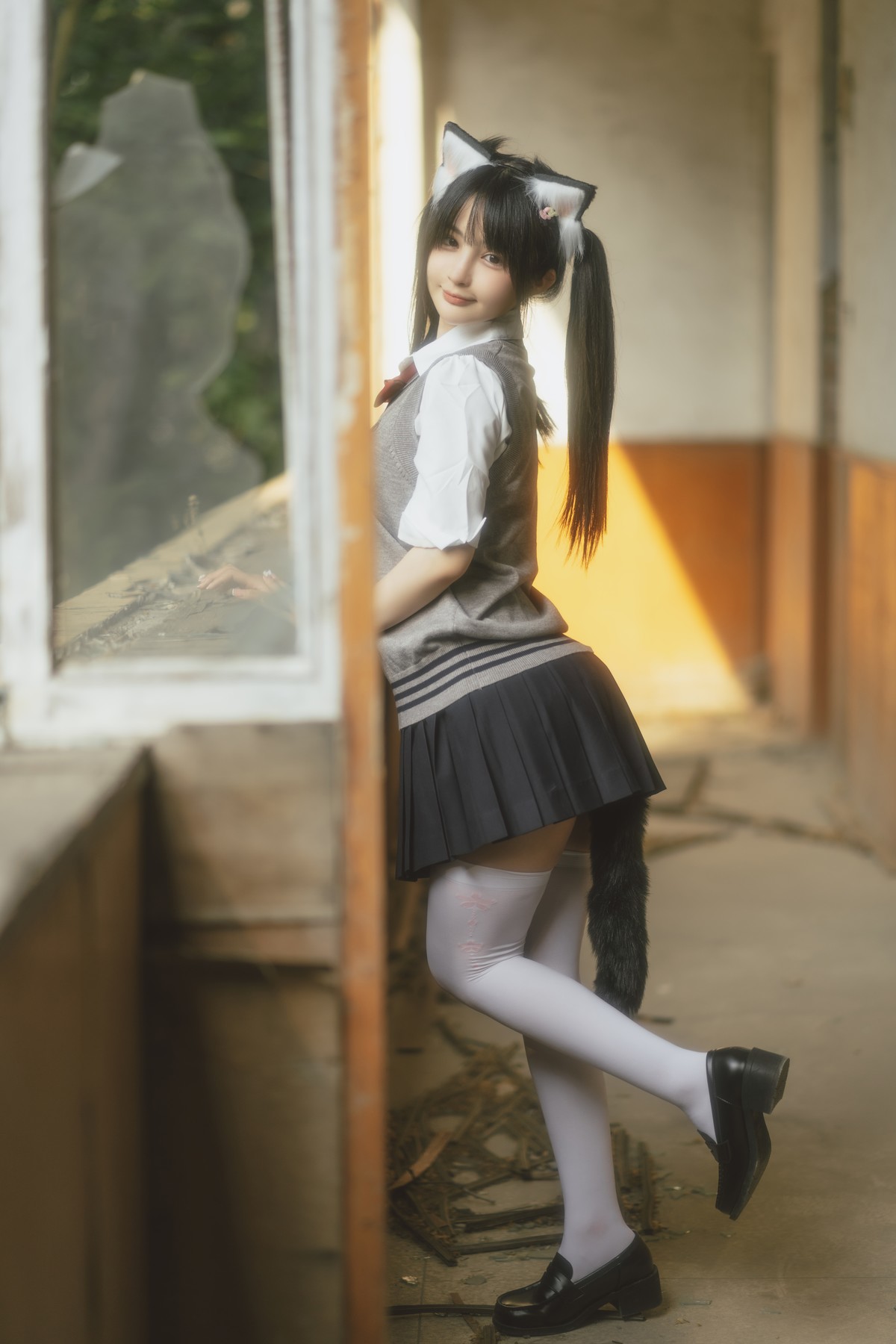 桜井宁宁 Cosplay 废墟jk 1