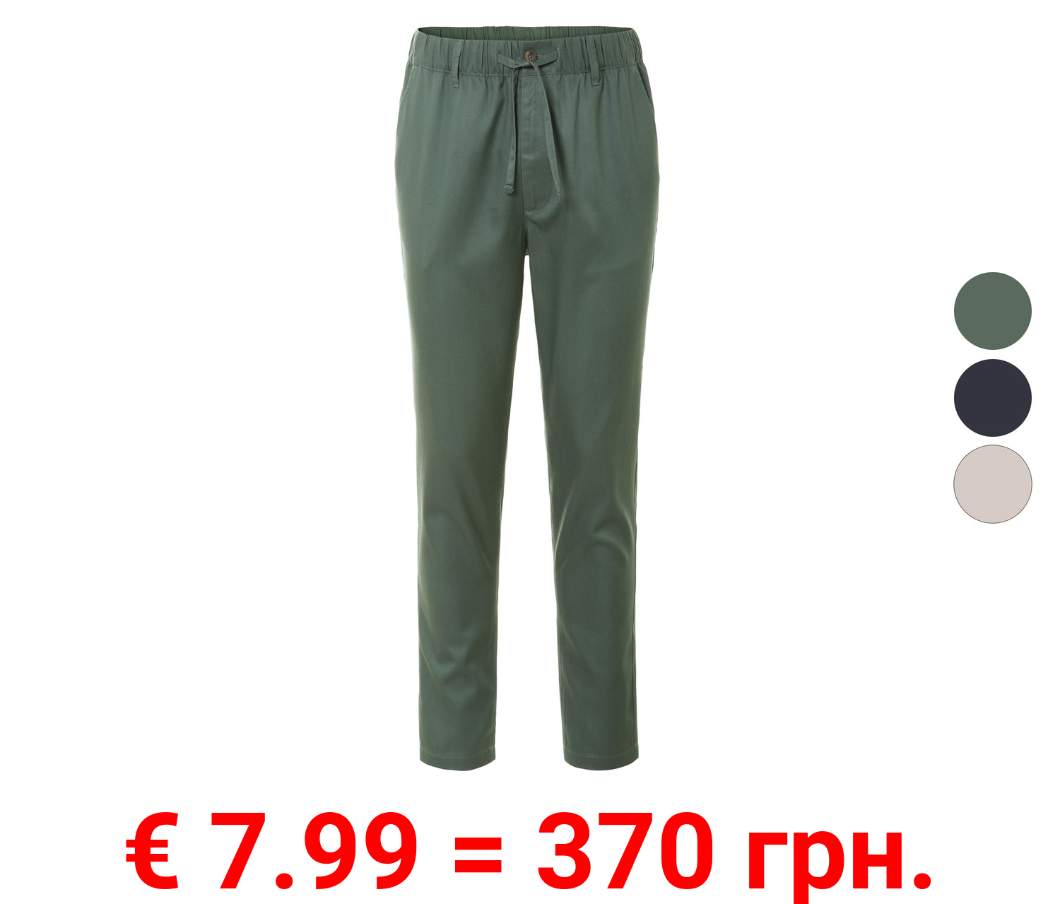 LIVERGY® Herren Hose, mit normaler Leibhöhe