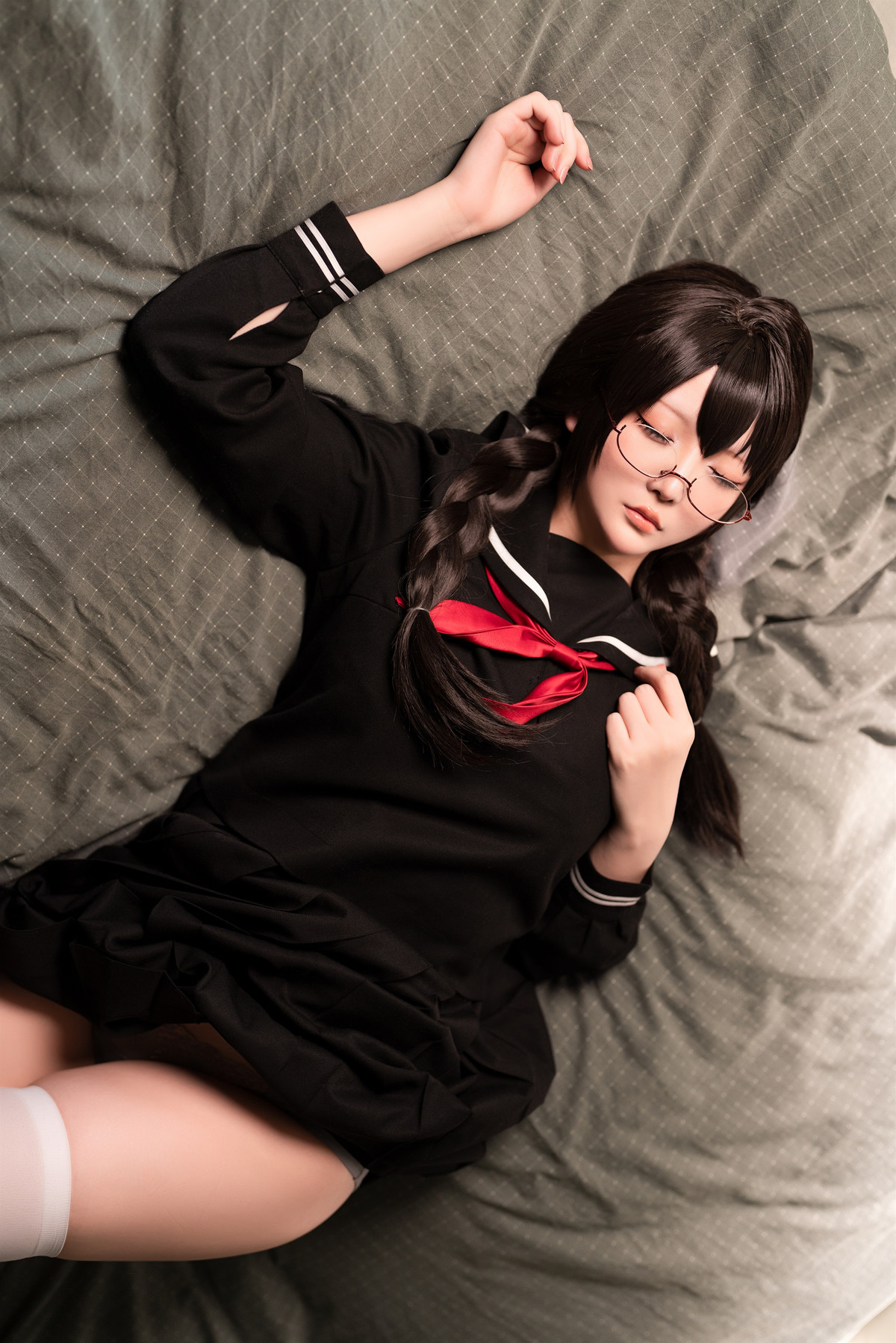 Cosplay 星之迟迟Hoshilily 图书管理员 Set.02 16