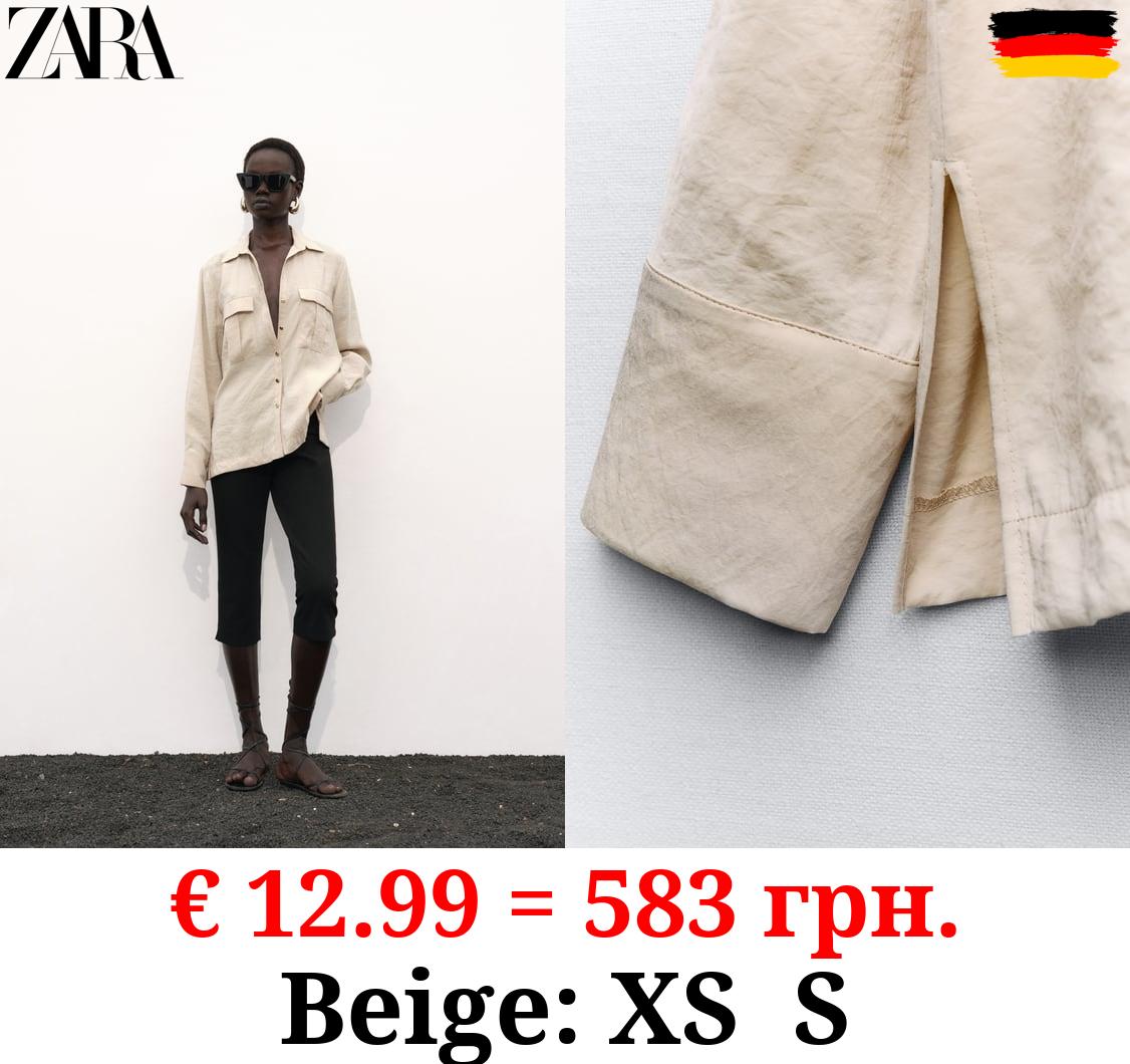 SHIRT WITH FRONT POCKETS