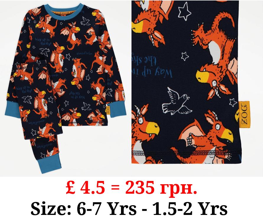 Zog Way Up In The Sky Navy Pyjamas