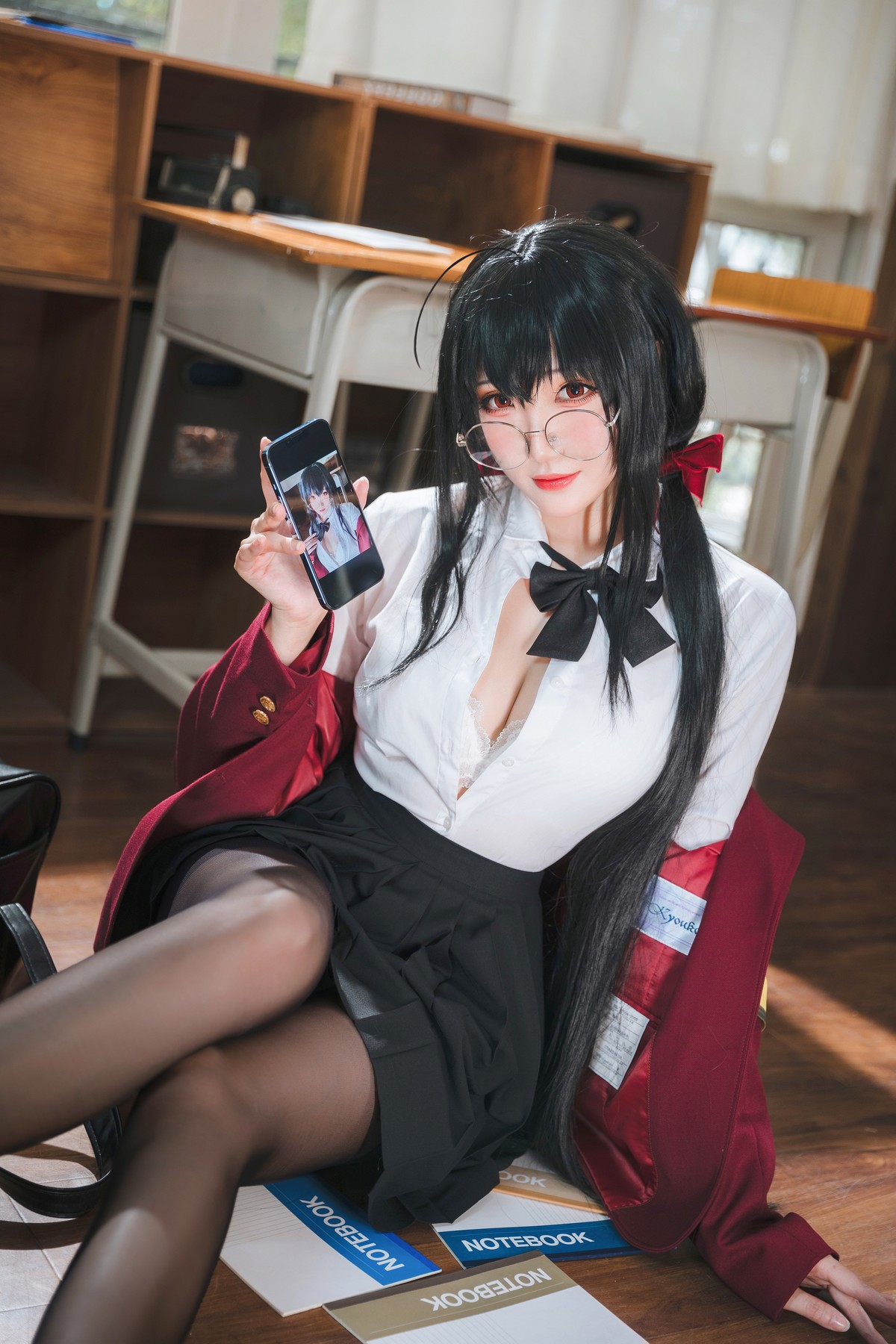 Cosplay 瓜希酱 大凤JK 16