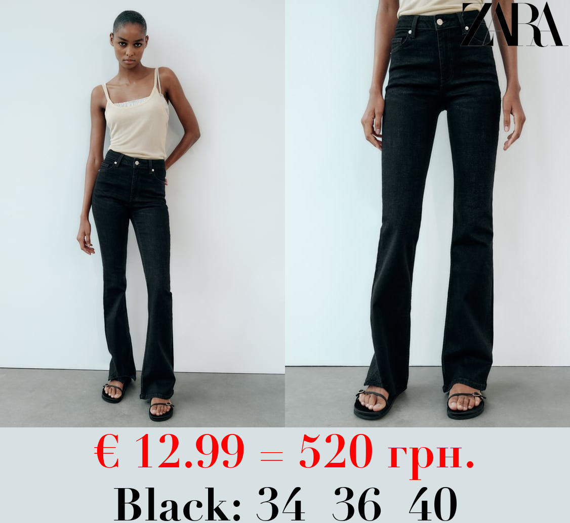 TRF FLARE MID-RISE FULL LENGTH JEANS