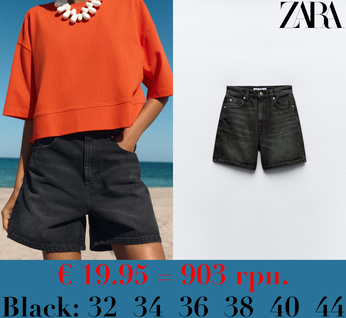 Z1975 MOM-FIT HIGH-WAIST SHORTS