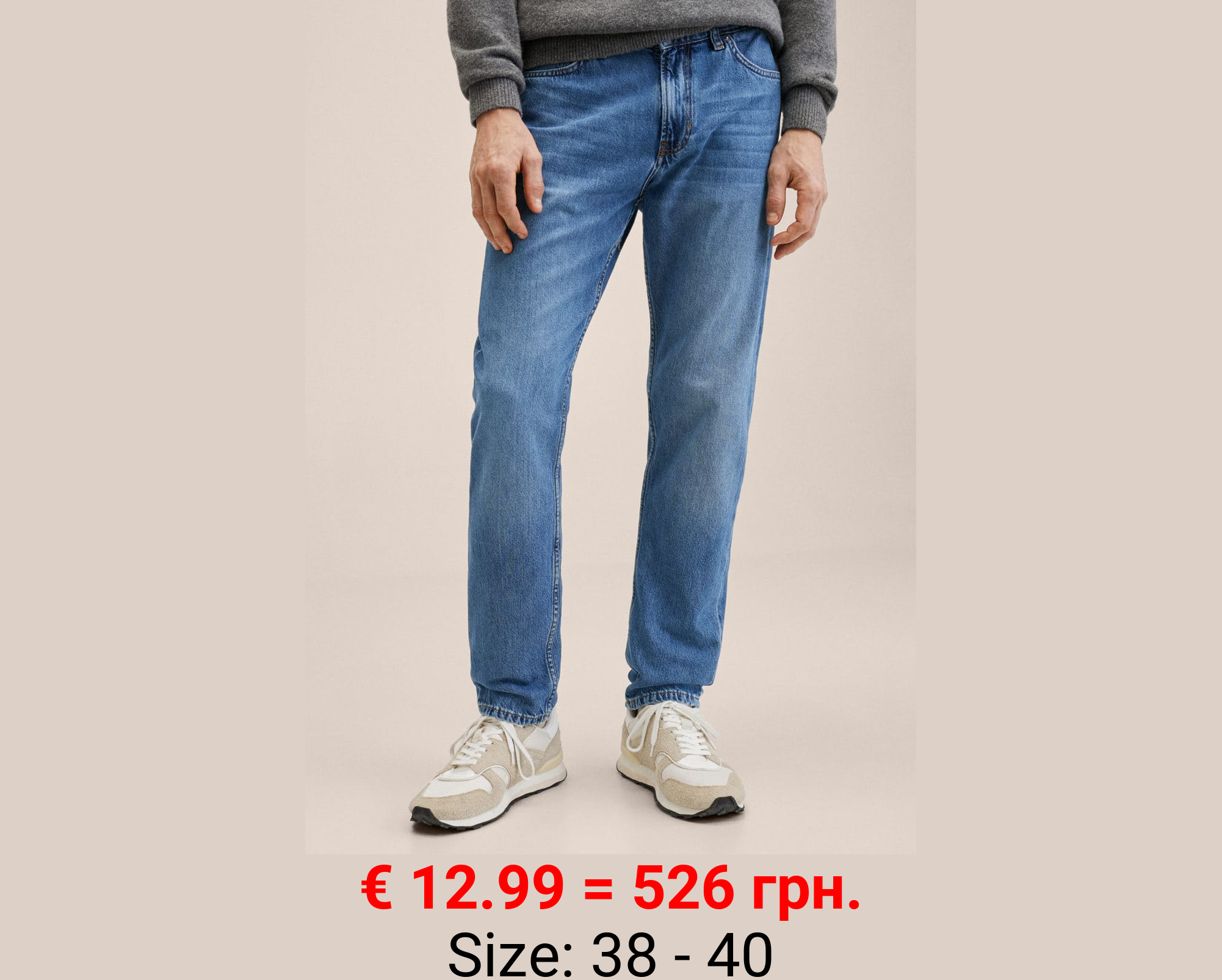 Jeans bob straight-fit lavado medio