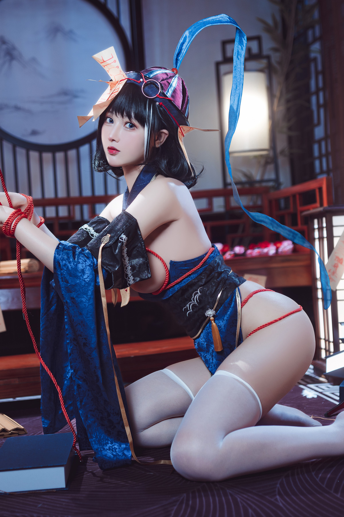 Cosplay 羽生三未 华甲欢庆僵尸三未全 26
