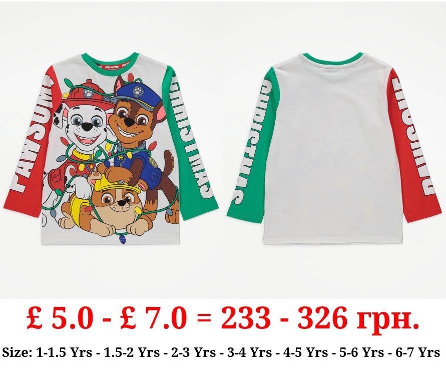 PAW Patrol Christmas Long Sleeve Top