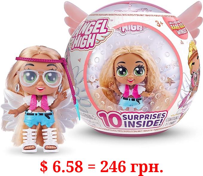 Itty Bitty Prettys Angel High Cara Mello Doll with 10 Surprise Accessories by ZURU, Multicolor