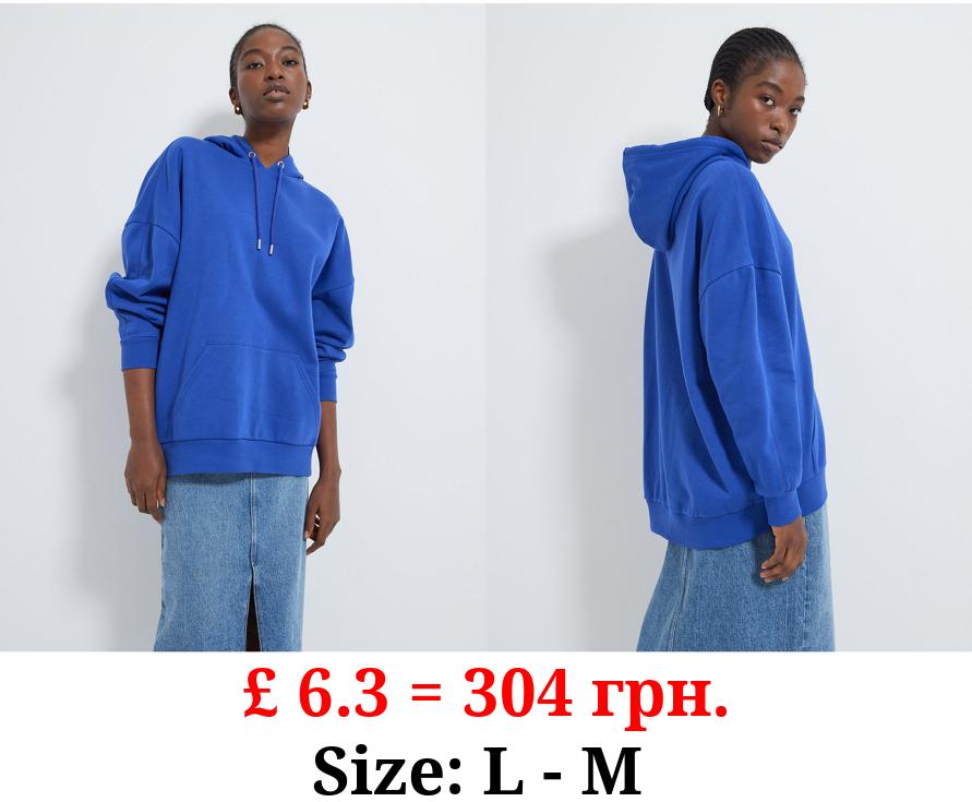 Cobalt Blue Hoodie