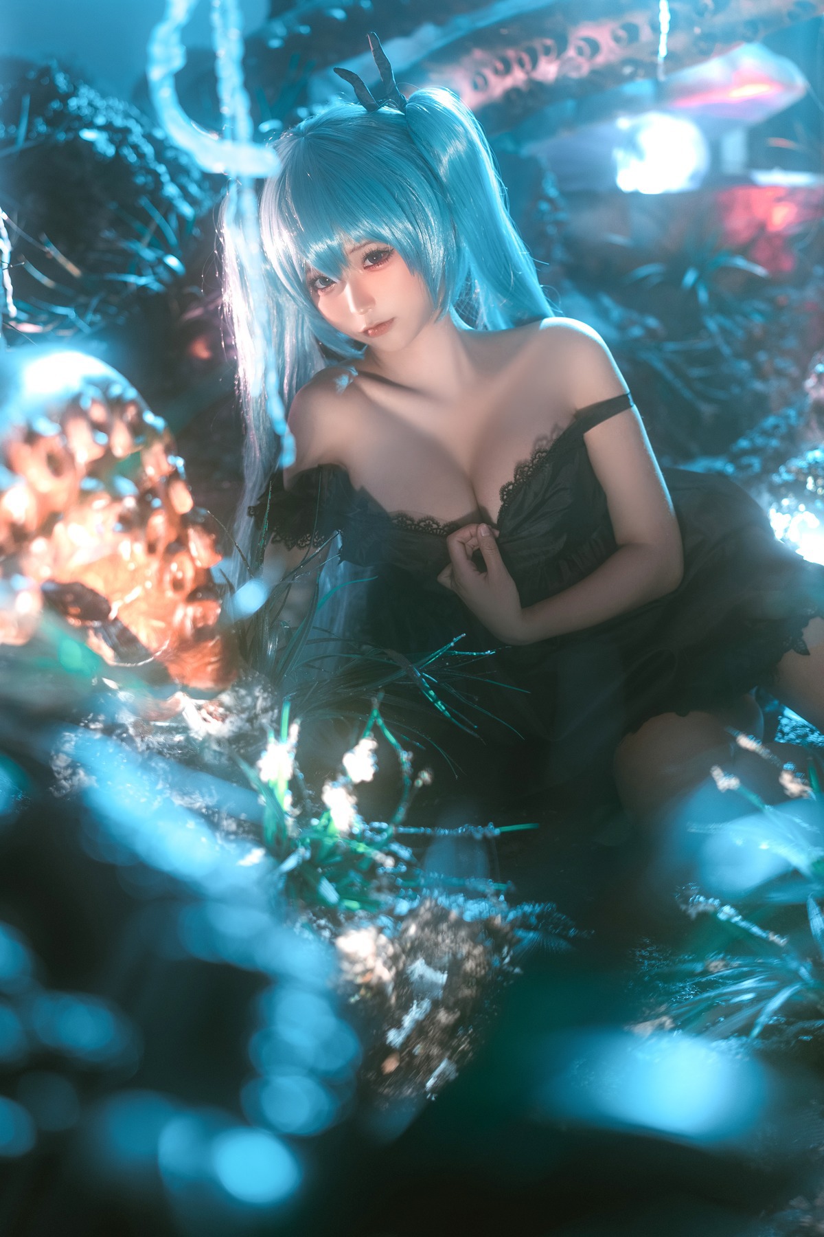 蠢沫沫 Cosplay 深海少女 25