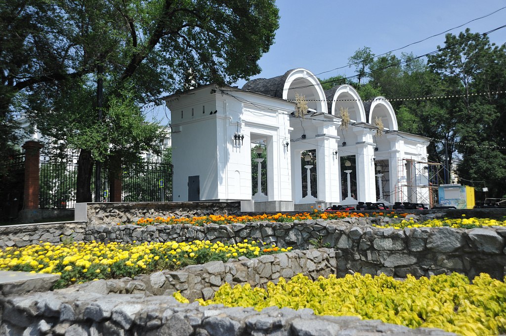 Парк «Динамо» в Хабаровске ушел на ремонт