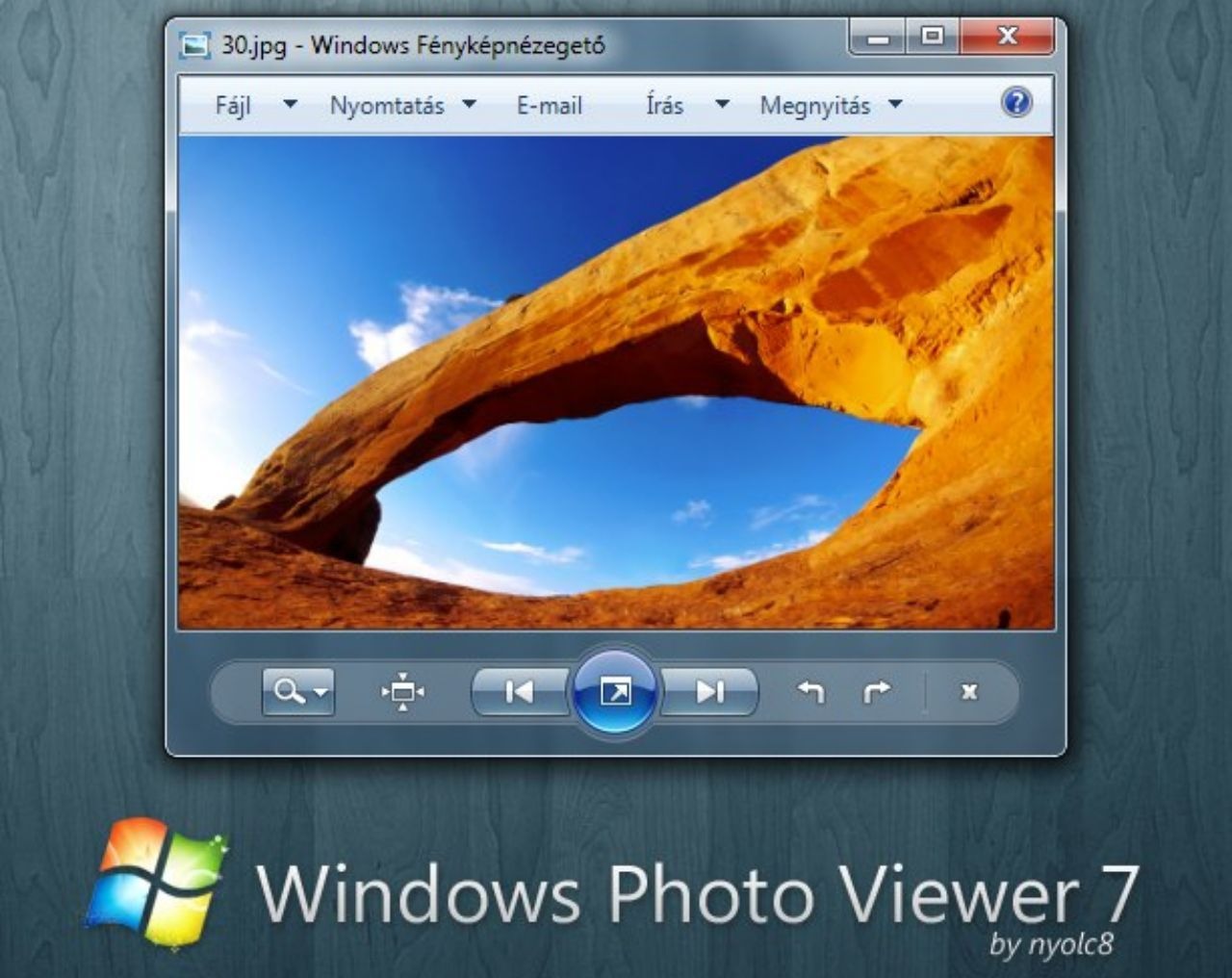 Windows photo viewer