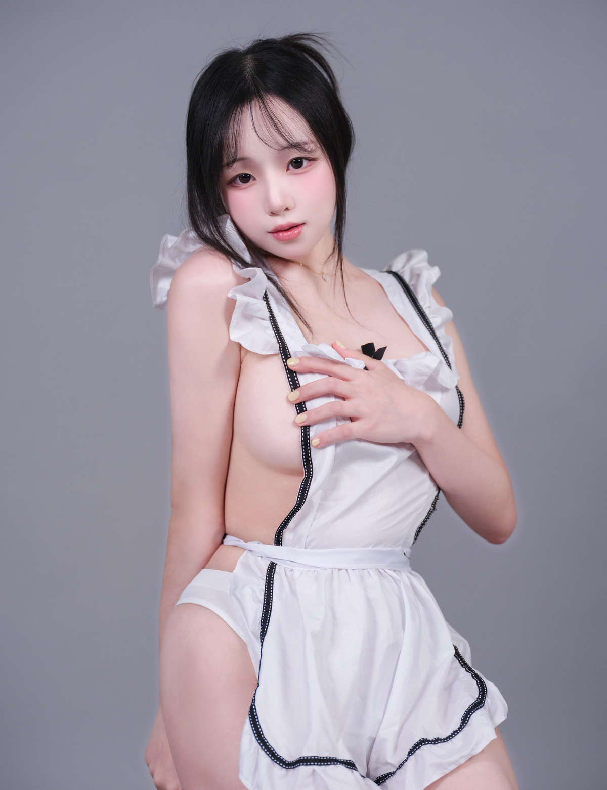WooU 우유, [Glamarchive] Maid Uniform 33