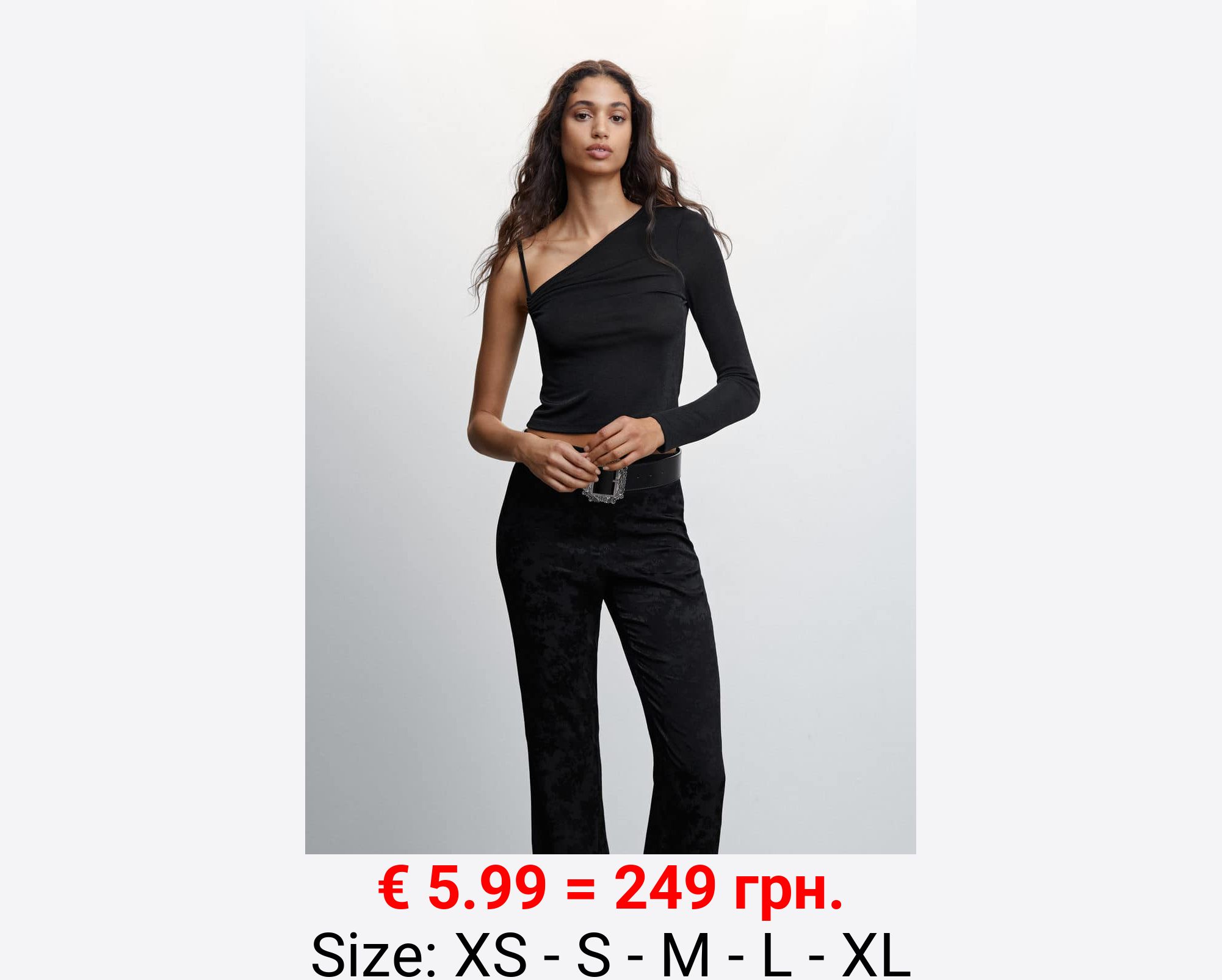 Top diseño asimétrico