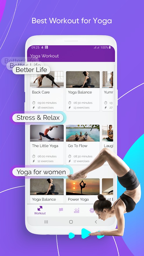 Yoga Workout MOD APK + [Pro/Unlocked] Download Free