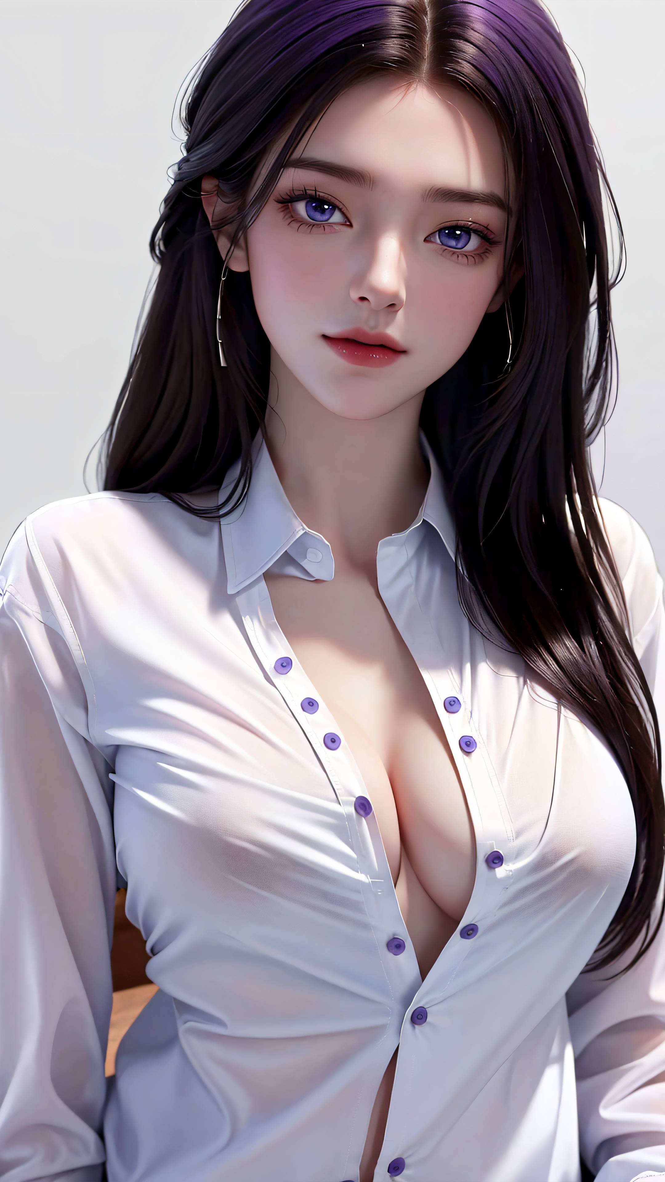 图片[76]-完美世界-月婵 白色衬衫-六色网